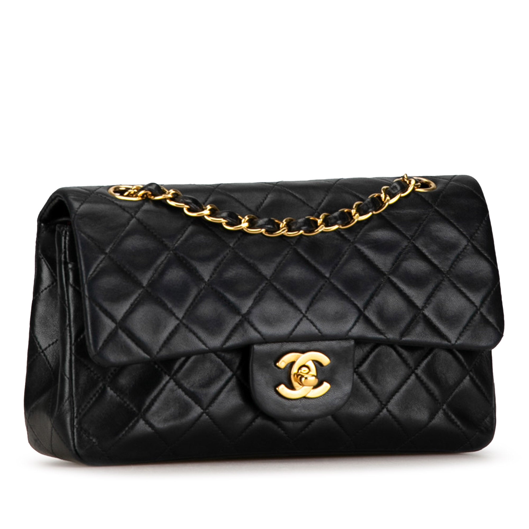 Chanel Small Classic Lambskin Double Flap - image 2