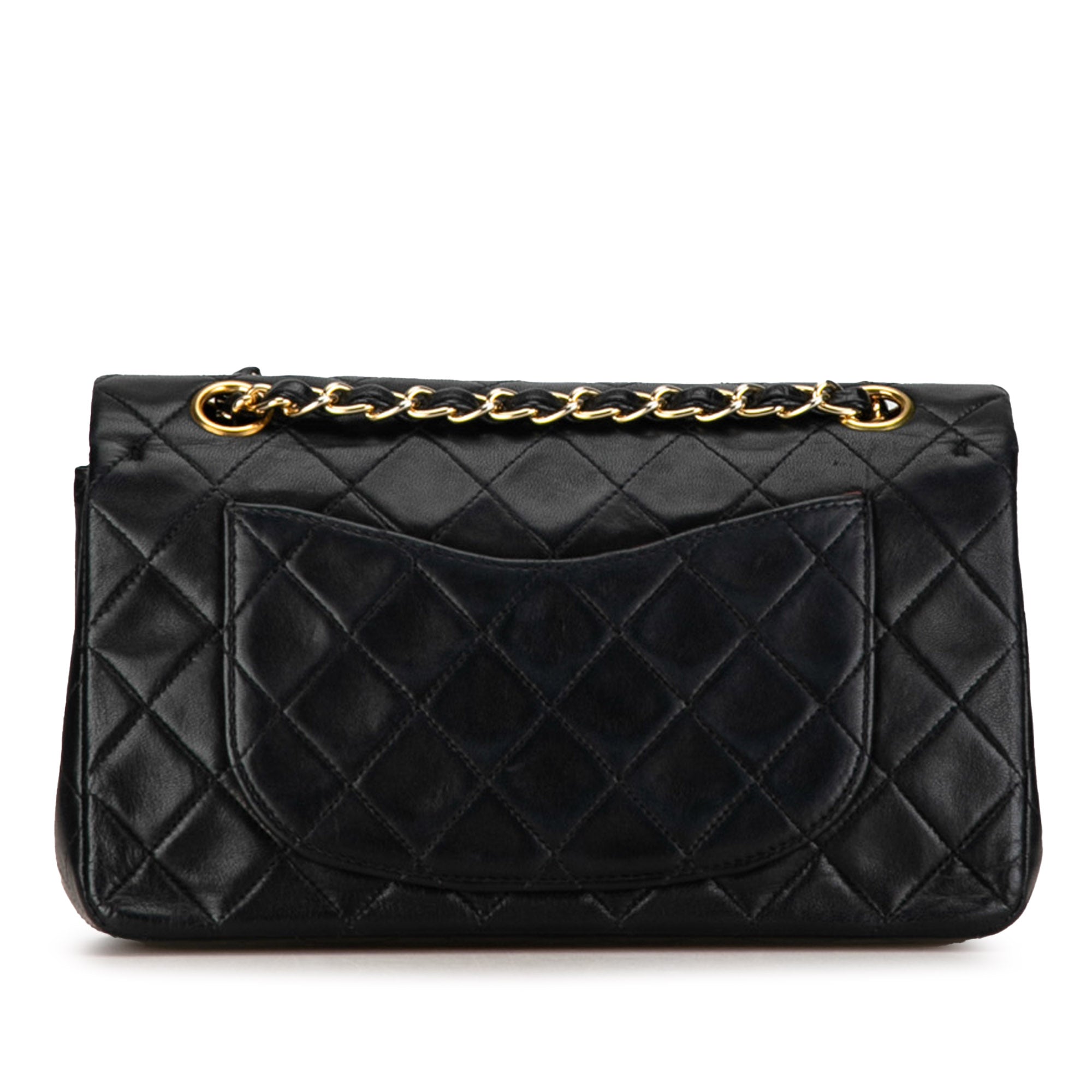 Chanel Small Classic Lambskin Double Flap - image 3
