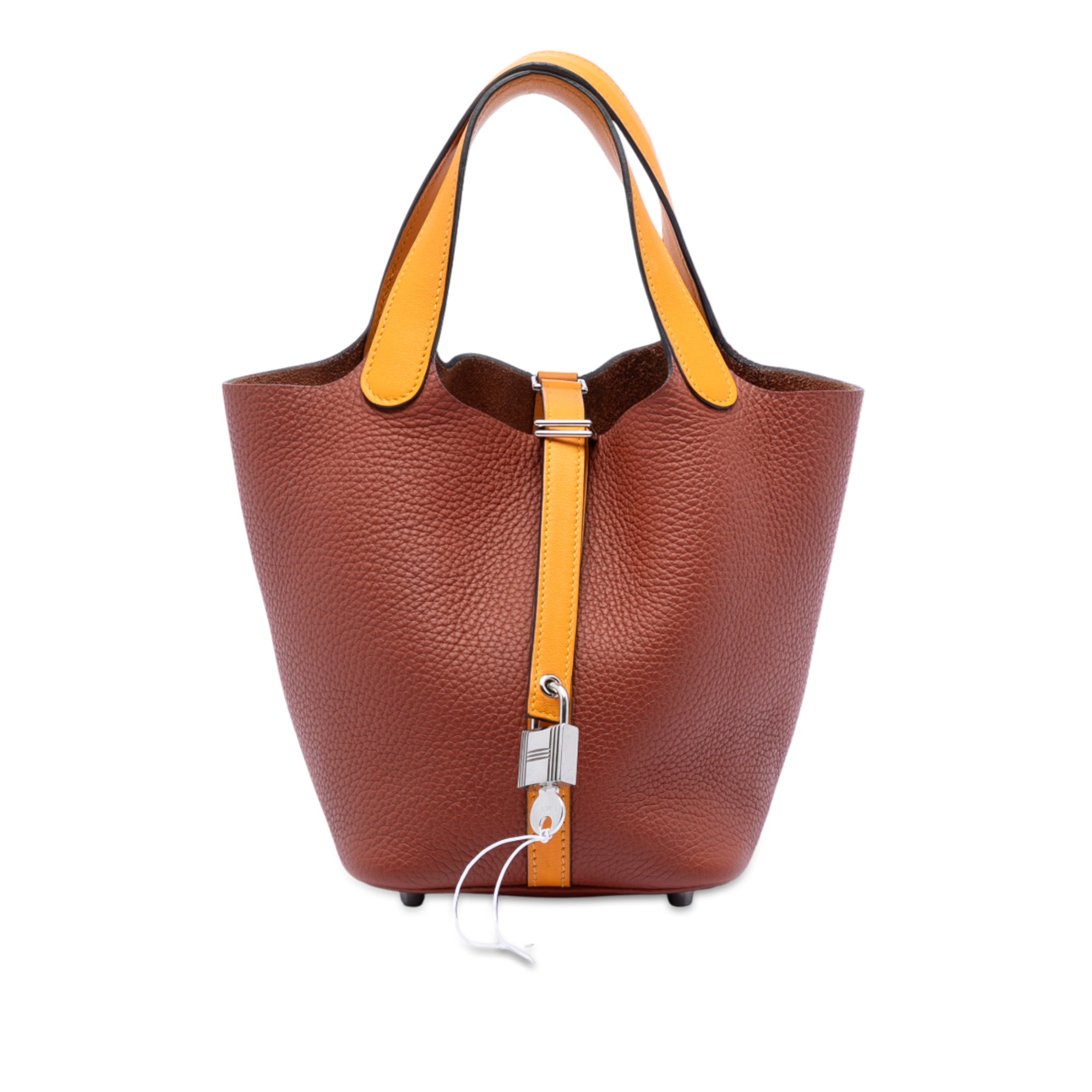 Hermès Bicolor Clemence and Swift Picotin Lock 18 - image 1