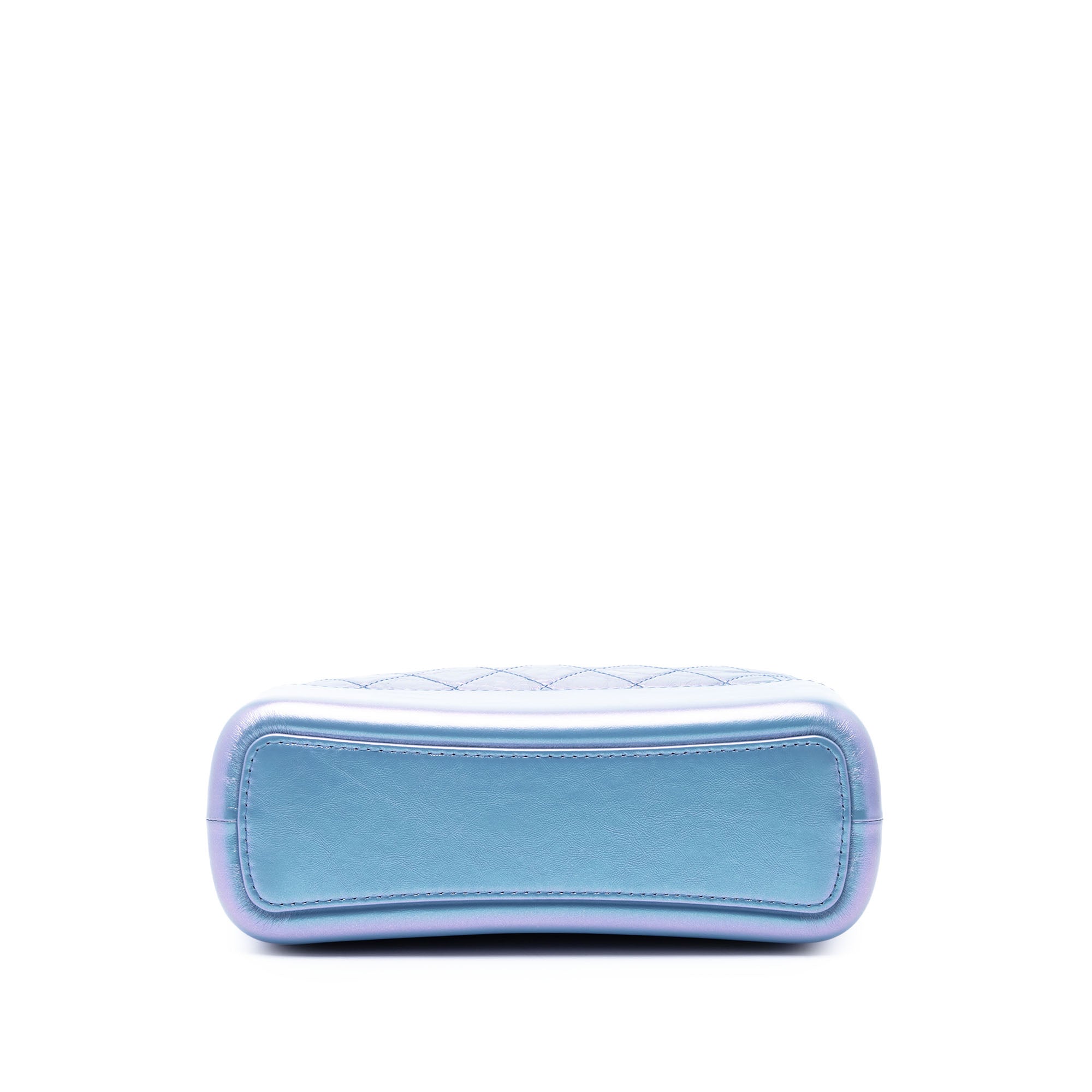 Chanel Medium Quilted Iridescent Lambskin and Calfskin Gabrielle Hobo - image 3