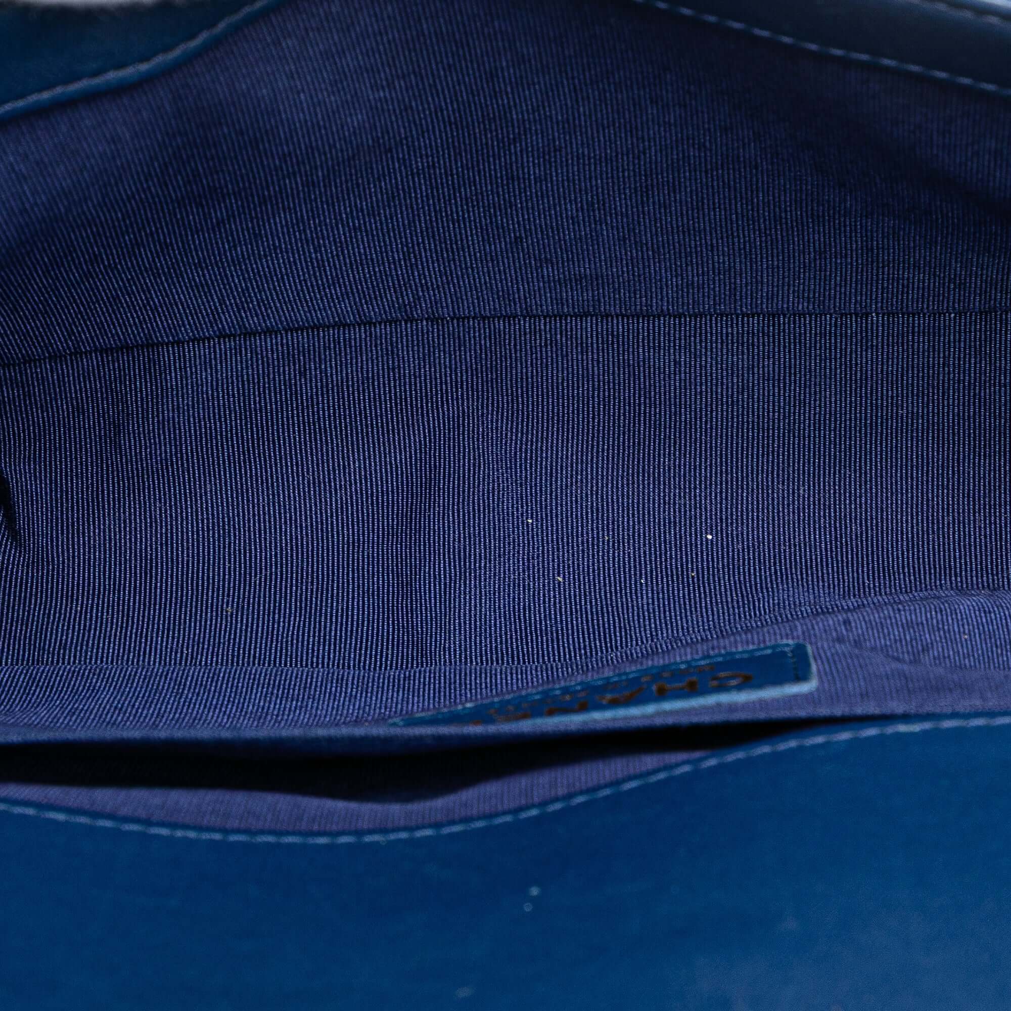 Chanel Old Medium Quilted Lambskin Boy Flap