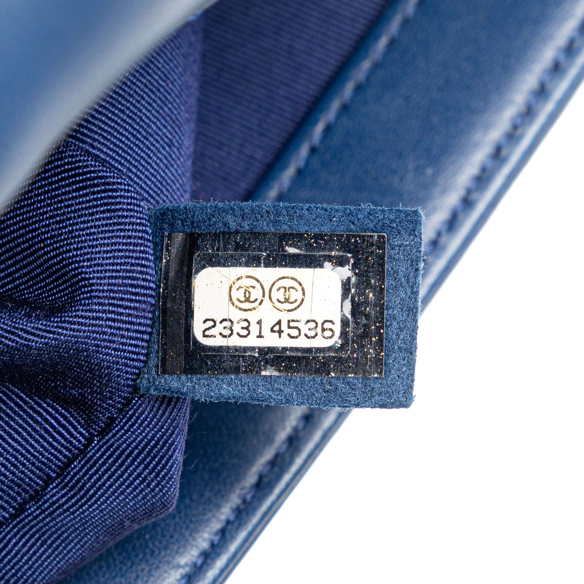 Chanel Old Medium Quilted Lambskin Boy Flap