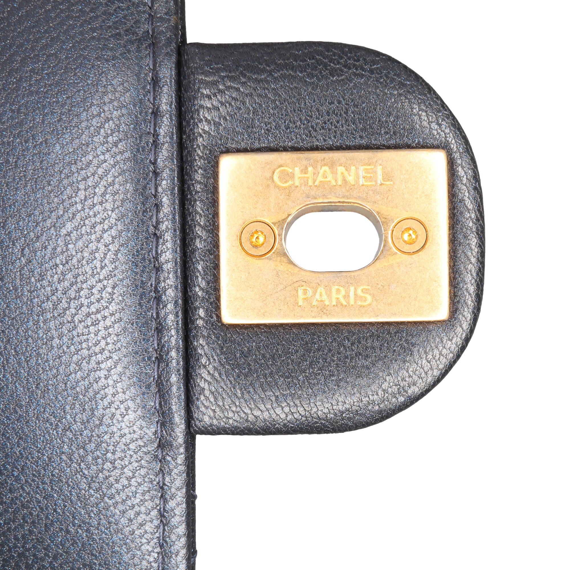 Chanel Mini Goatskin Chic Pearls Clutch On Chain - image 7