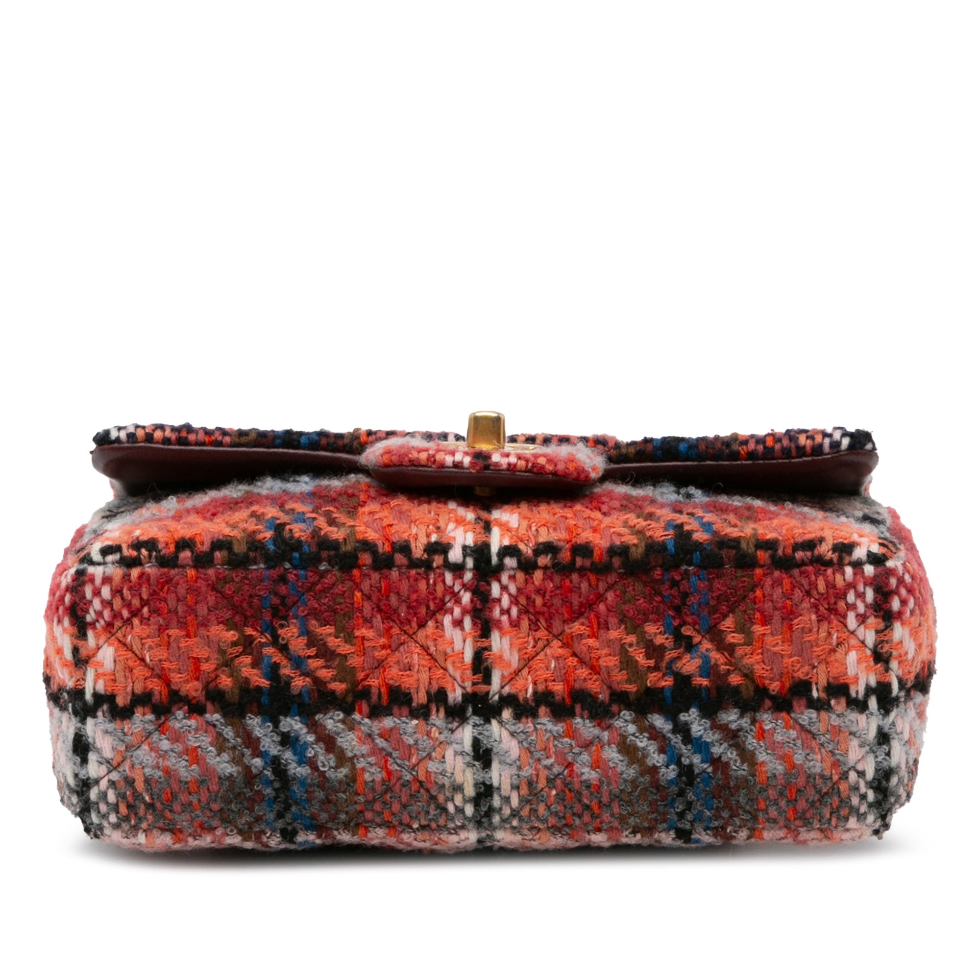Chanel Mini Rectangular Classic Tweed Single Flap - image 4