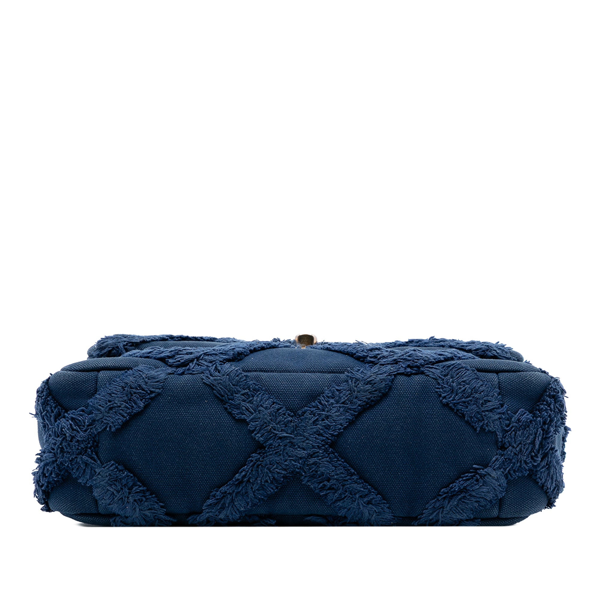 Chanel Medium Canvas and Cotton 19 Flap - image 3