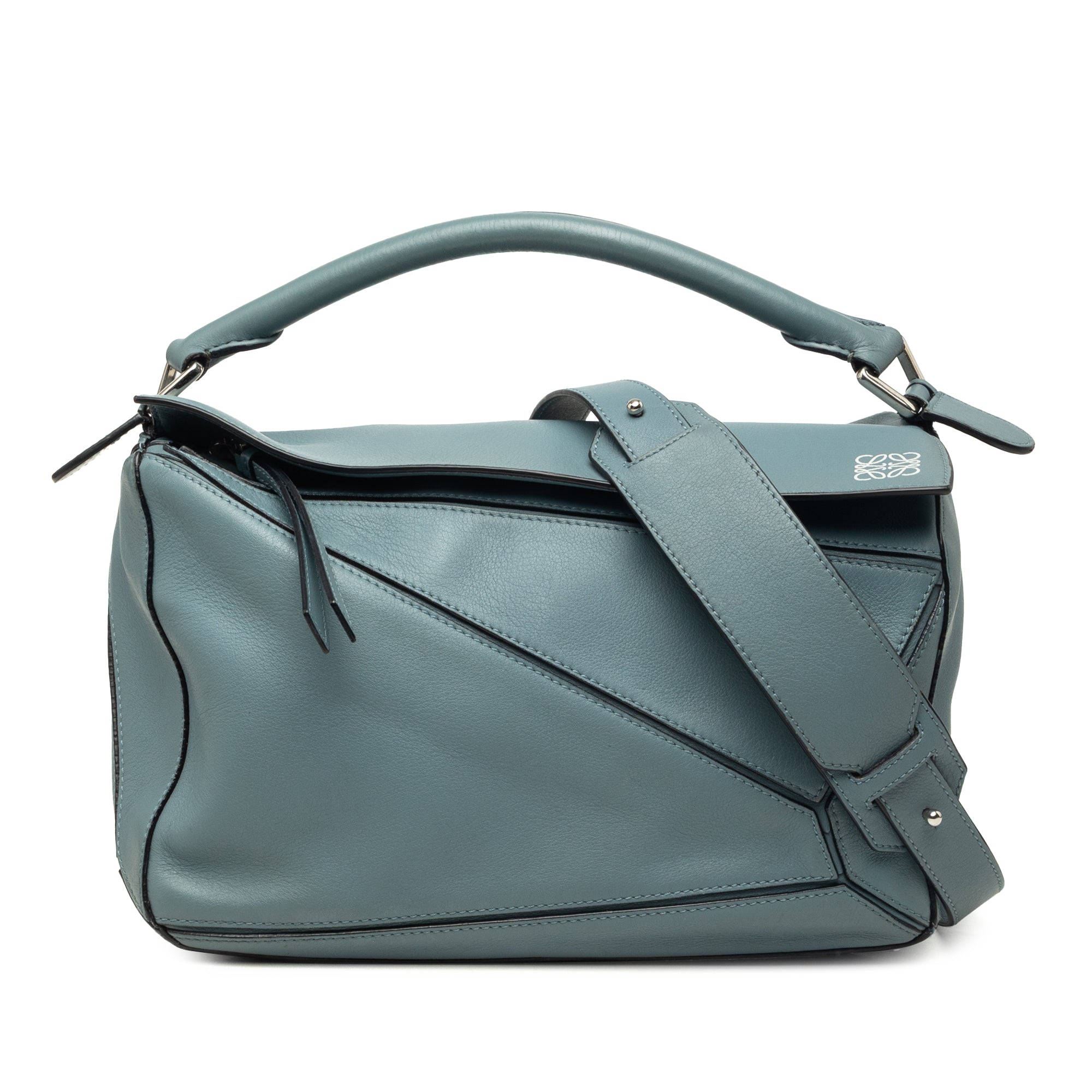 LOEWE Medium Calfskin Puzzle Satchel - image 1