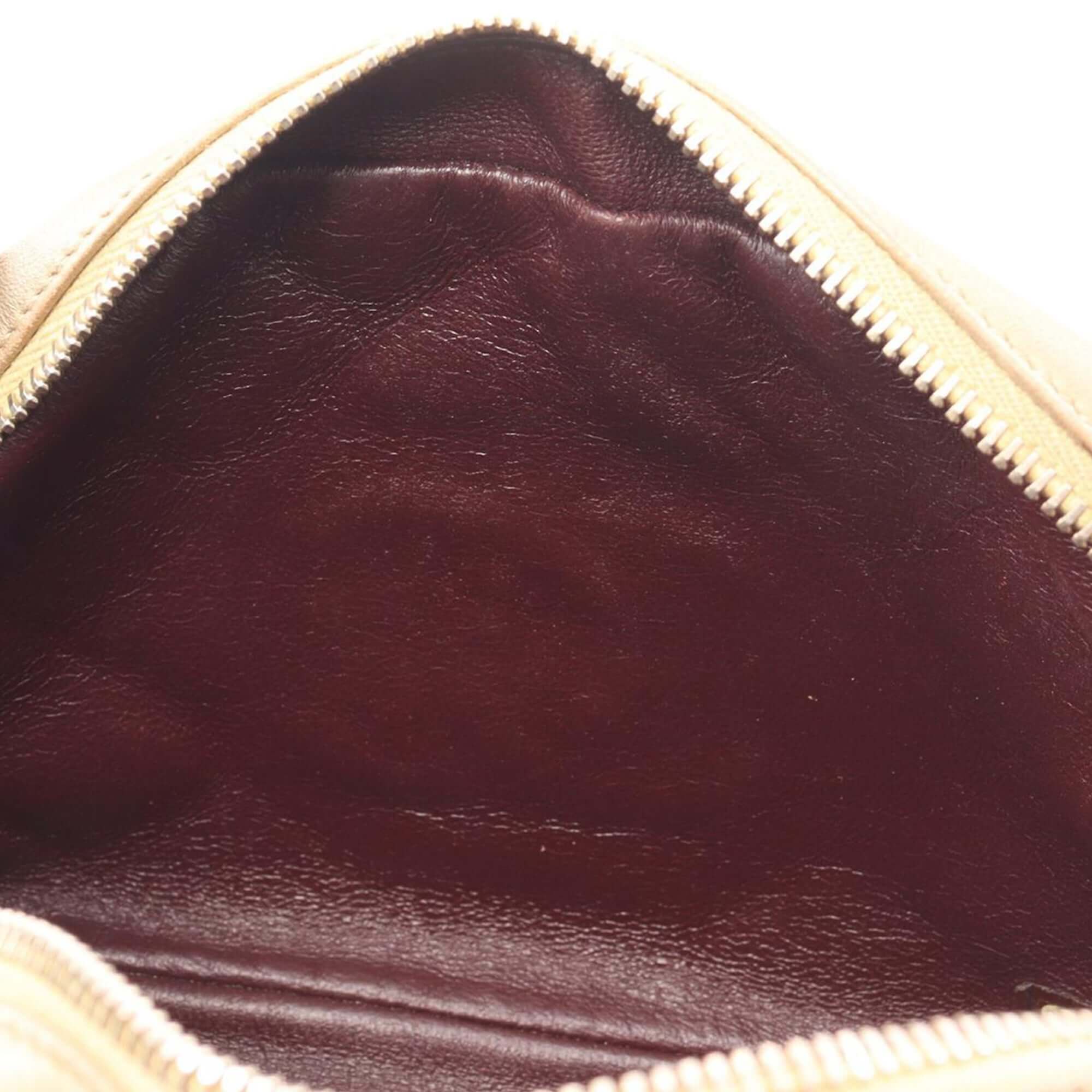 Chanel CC Quilted Lambskin Camera Crossbody