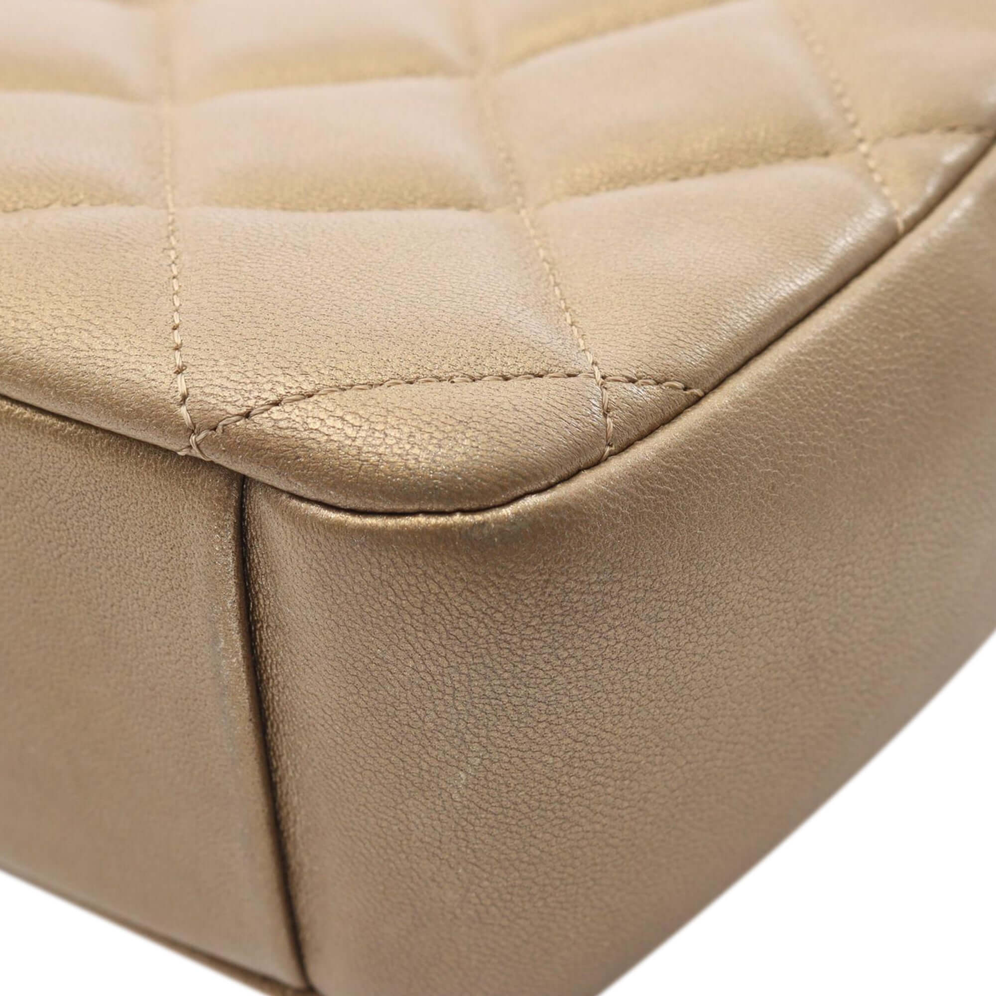 Chanel CC Quilted Lambskin Camera Crossbody