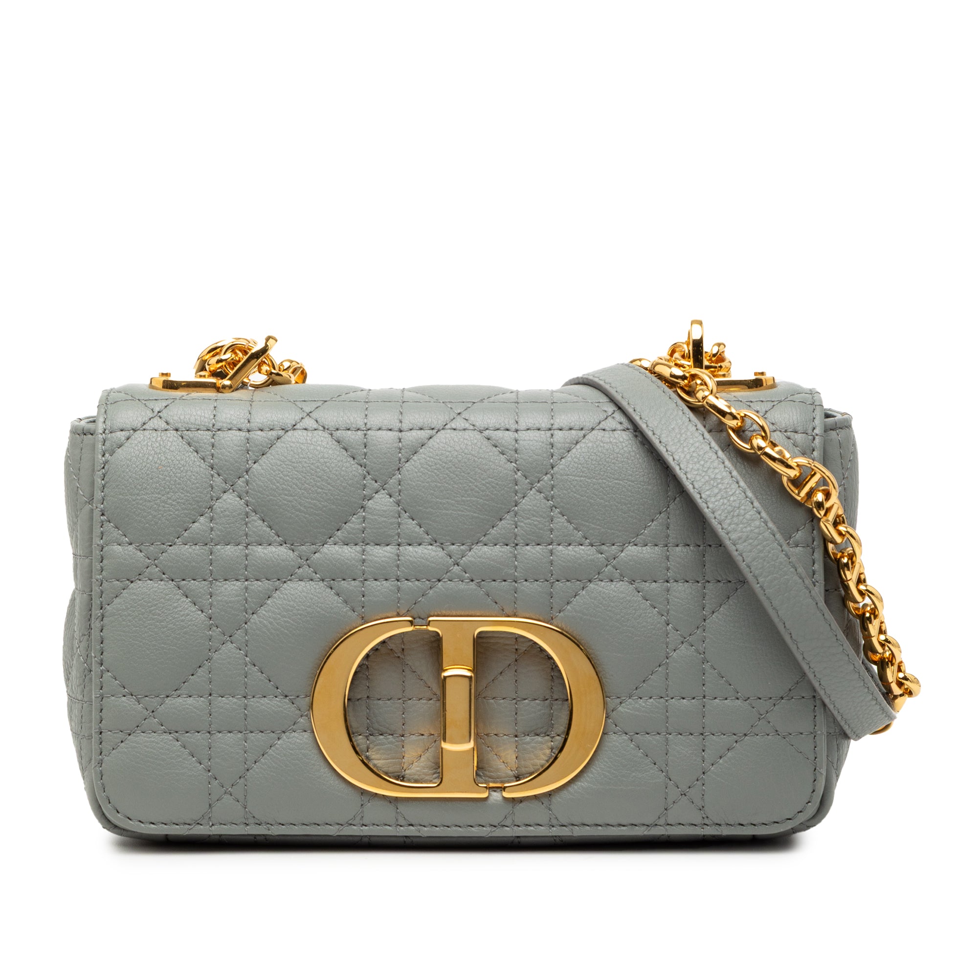 Dior Small Calfskin Cannage Caro Crossbody - image 1