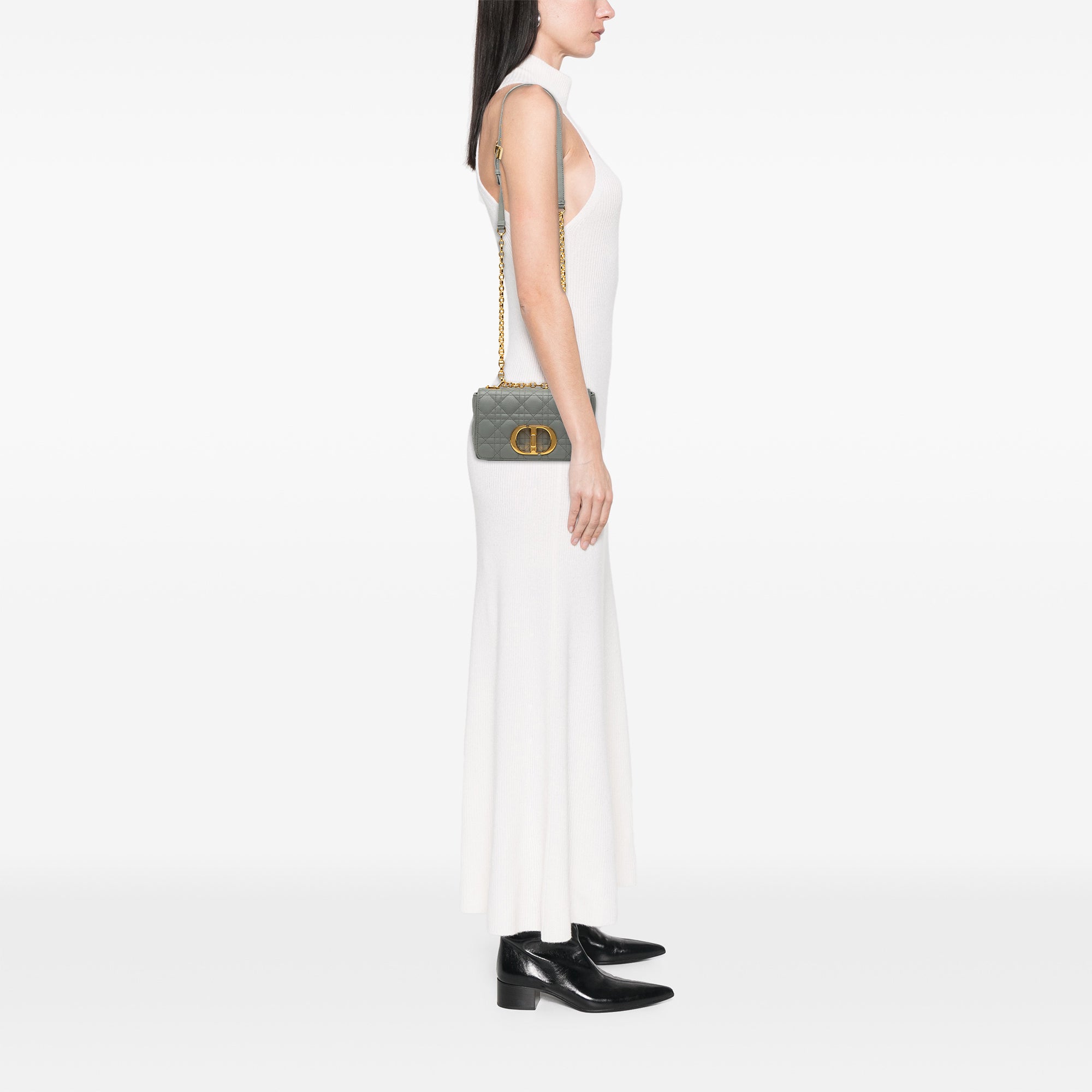 Dior Small Calfskin Cannage Caro Crossbody - image 7