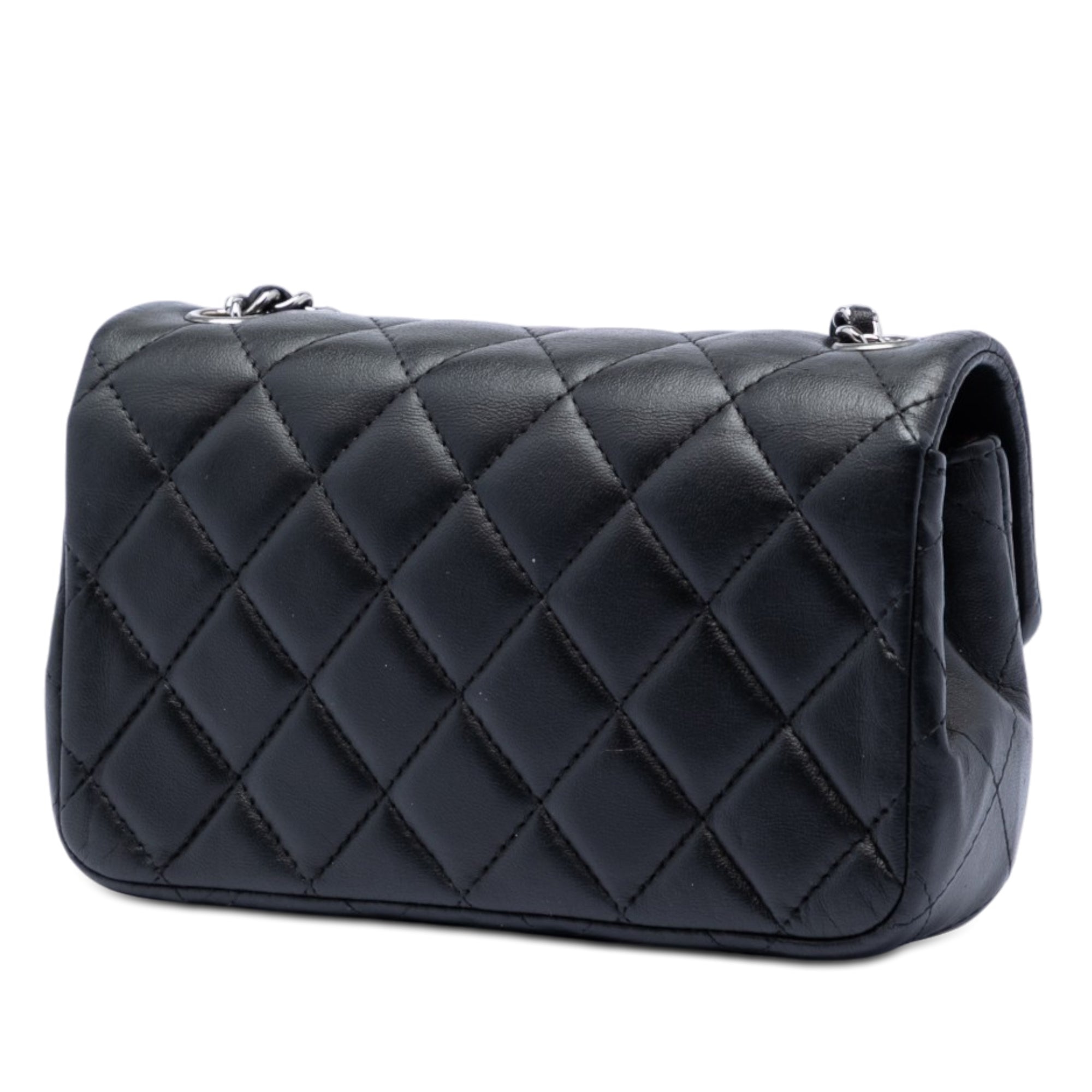 Chanel Extra Mini Rectangular Quilted Lambskin Flap - image 2