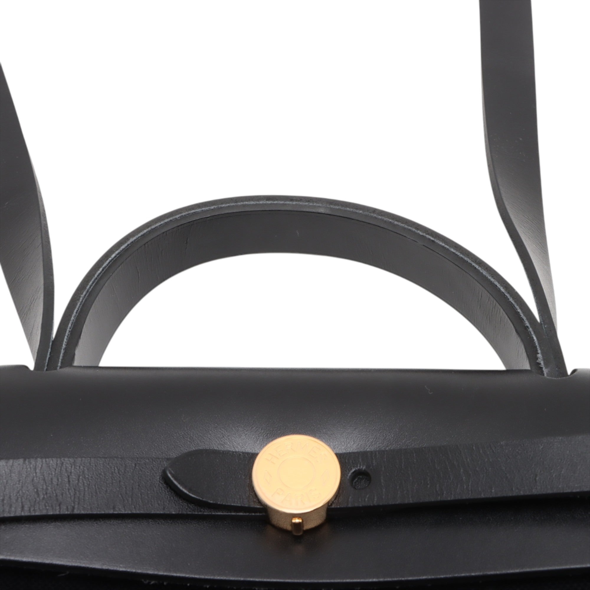 Hermès Military Toile and Vache Hunter Herbag Zip 31 - image 8