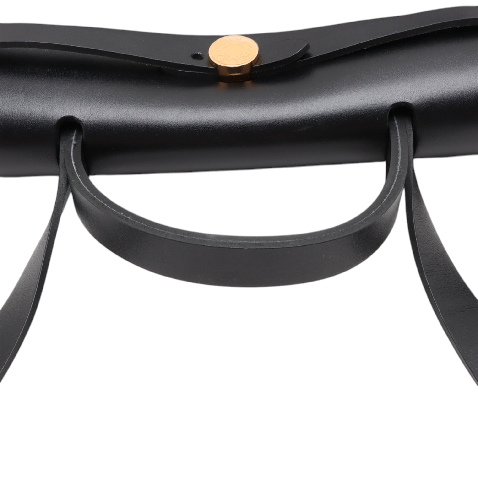 Hermès Military Toile and Vache Hunter Herbag Zip 31 - image 9