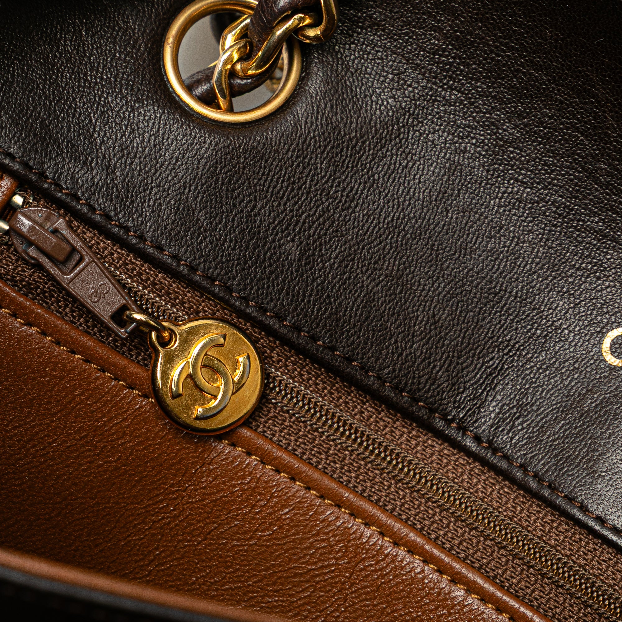 Chanel CC Quilted Lambskin Single Flap - image 8