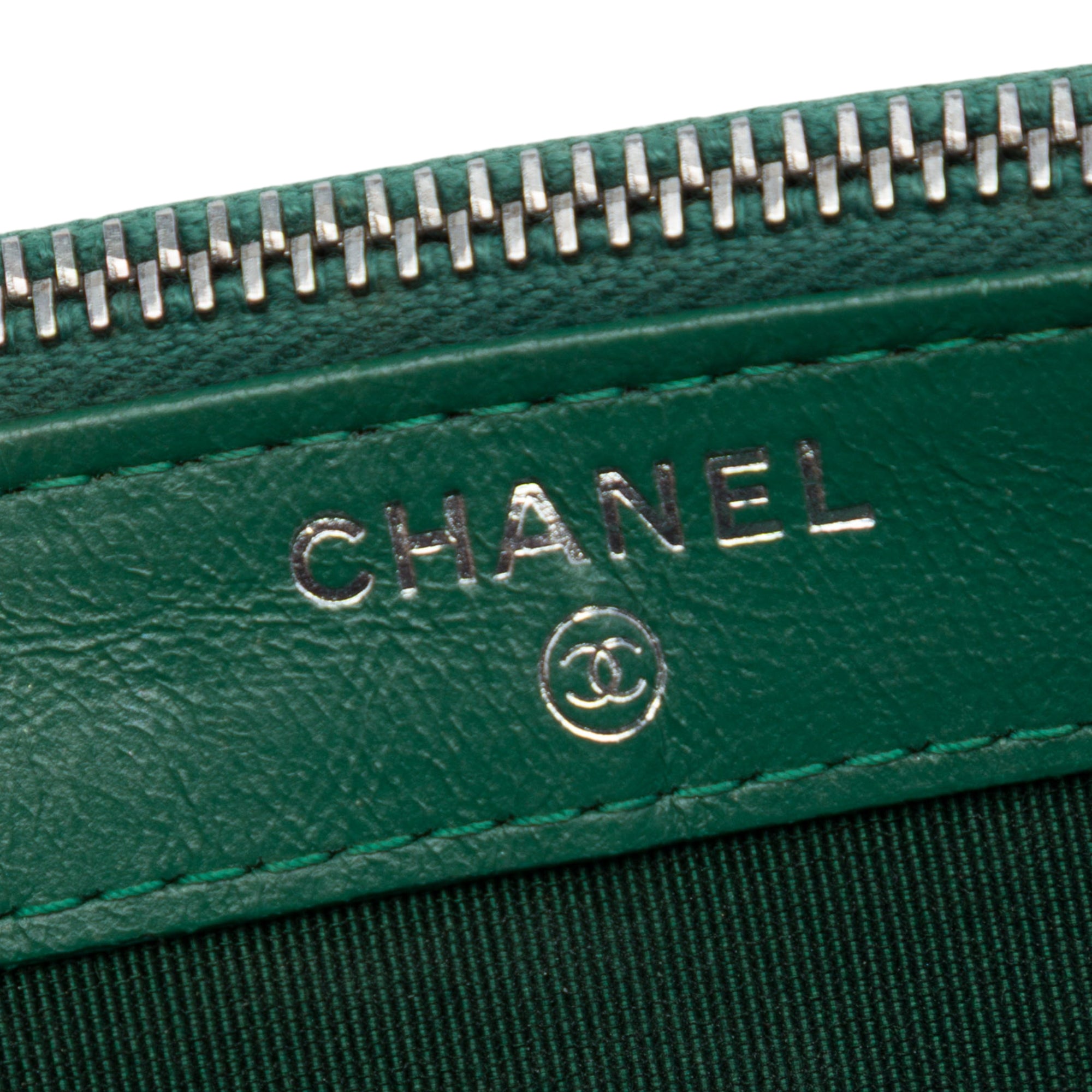 Chanel Aged Calfskin Gabrielle Double Zip Clutch with Chain - image 5