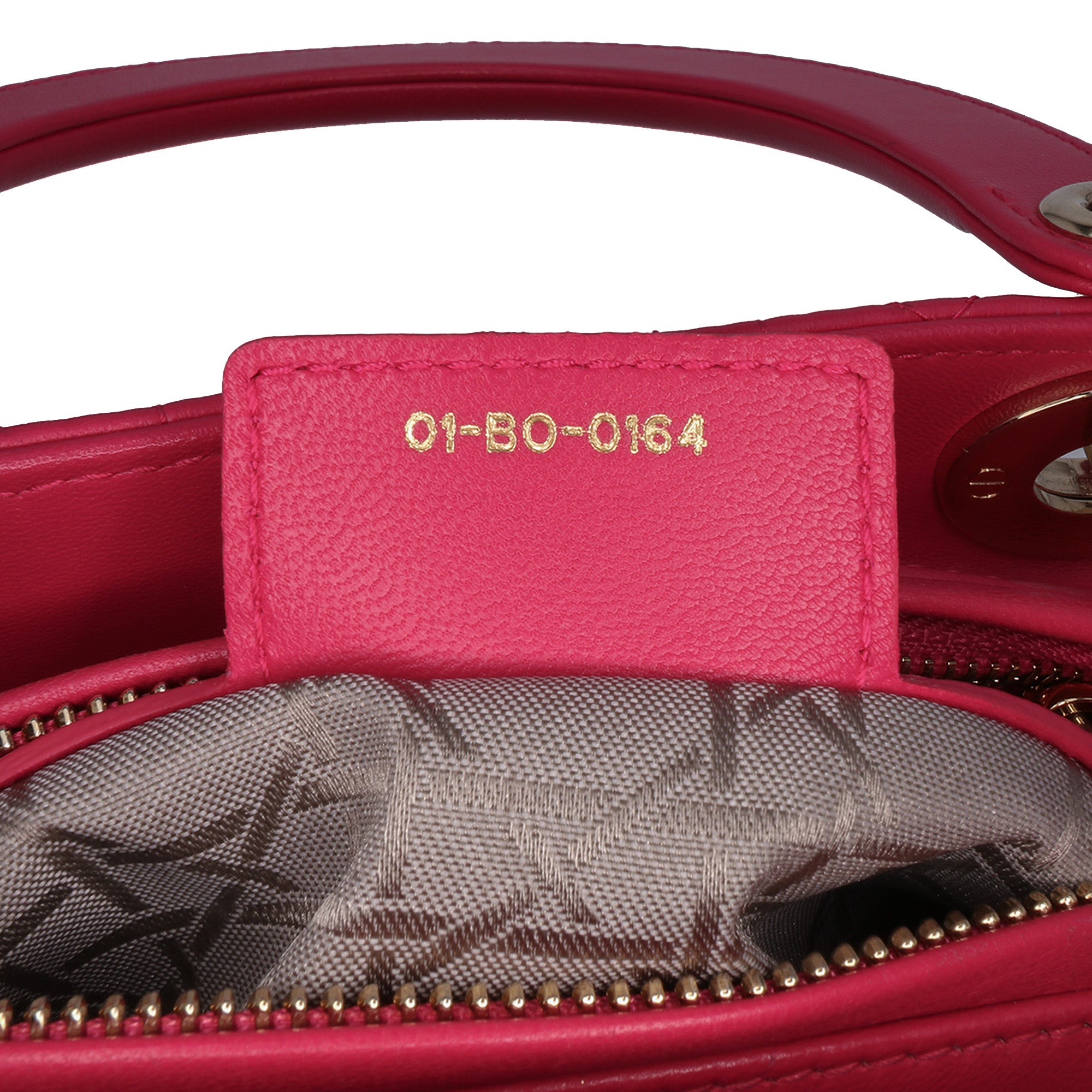 Dior Medium Lambskin Cannage Lady Dior - image 6
