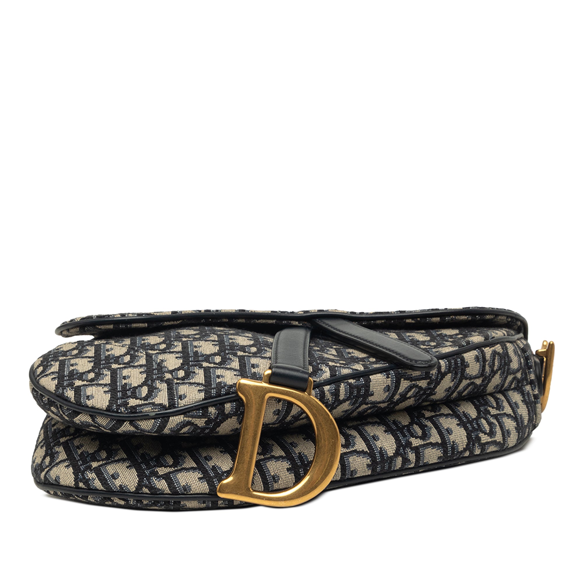 Dior Oblique Canvas Saddle Bag - image 3