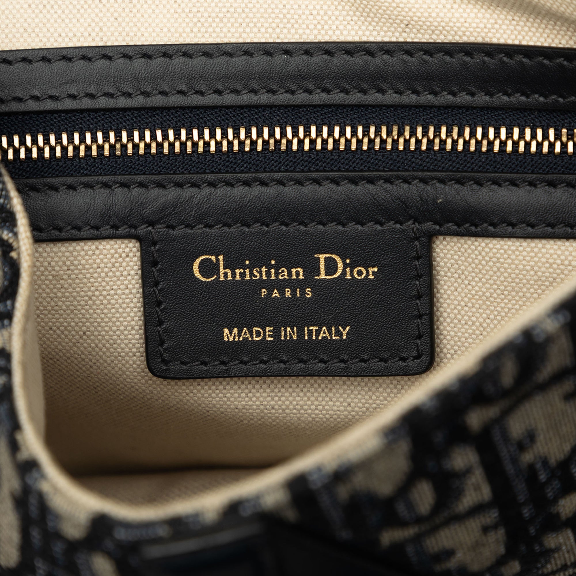 Dior Oblique Canvas Saddle Bag - image 5