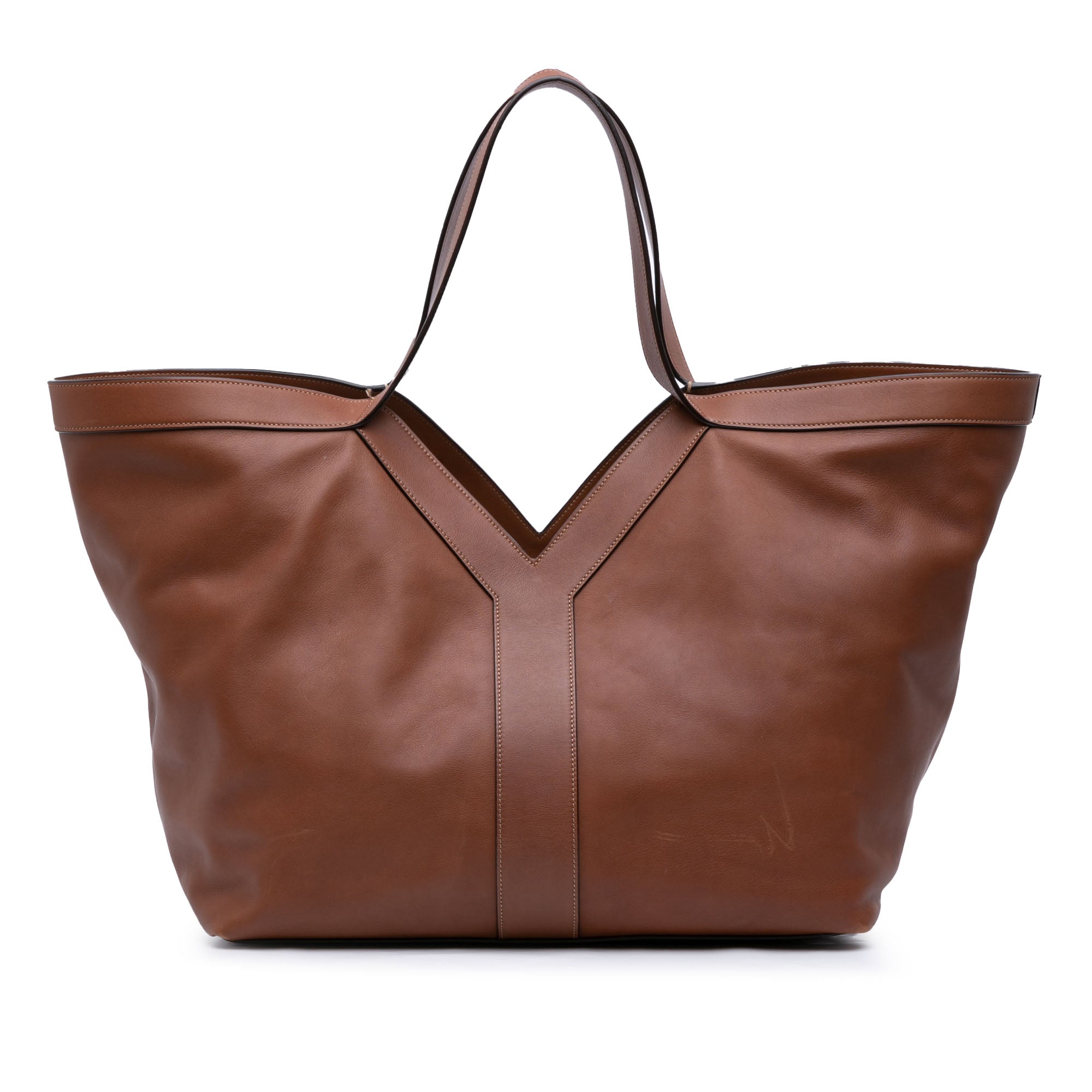 Saint Laurent Leather Y Tote - image 1