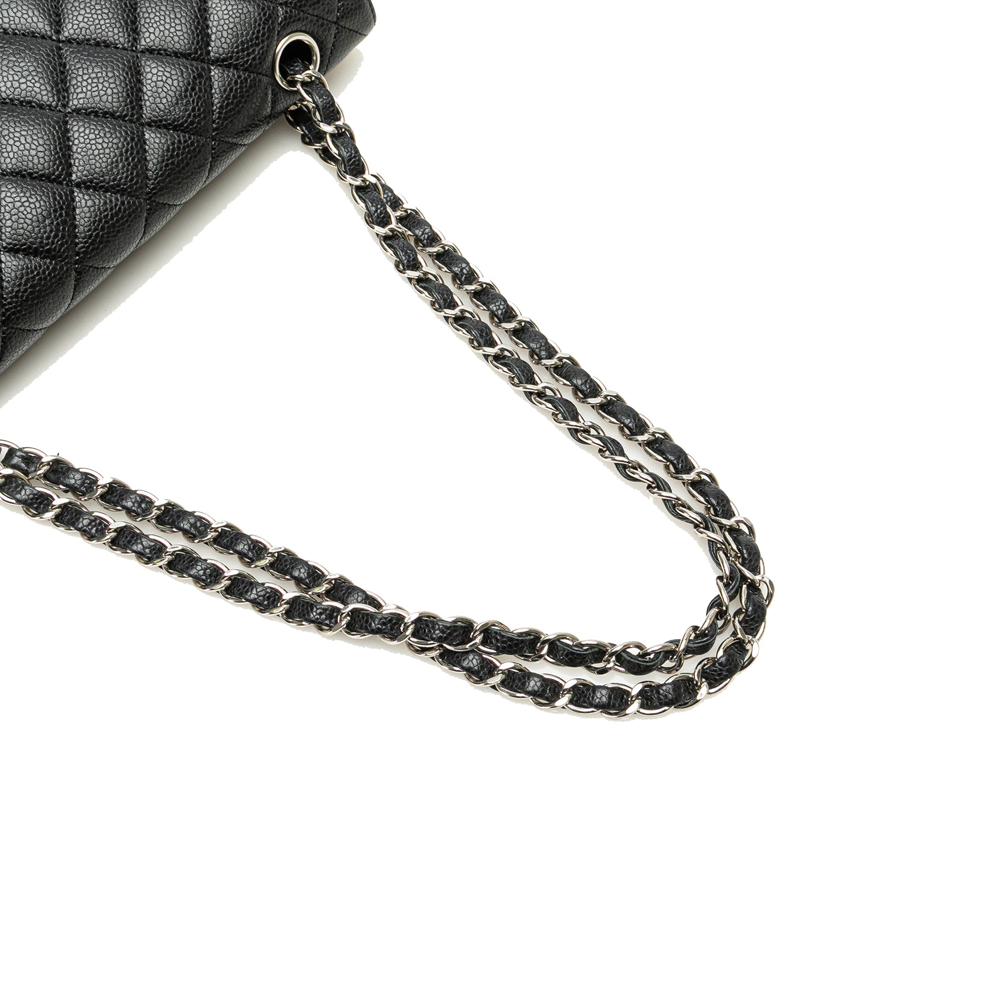Chanel Medium Classic Caviar Double Flap - image 14