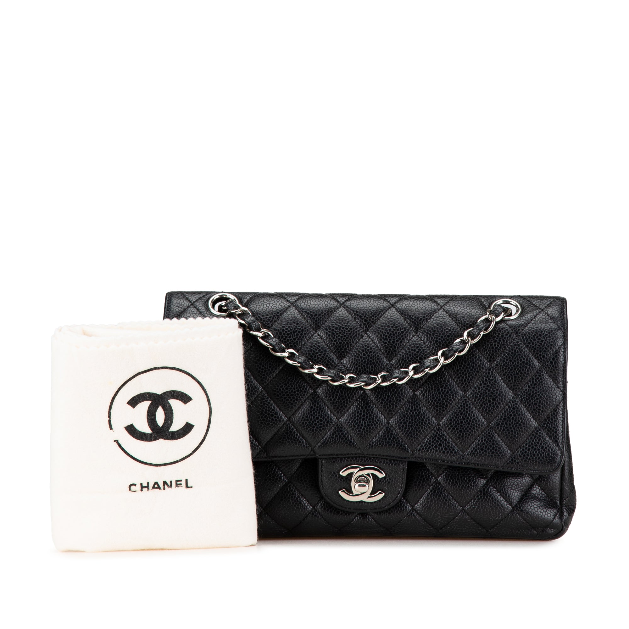 Chanel Medium Classic Caviar Double Flap - image 16