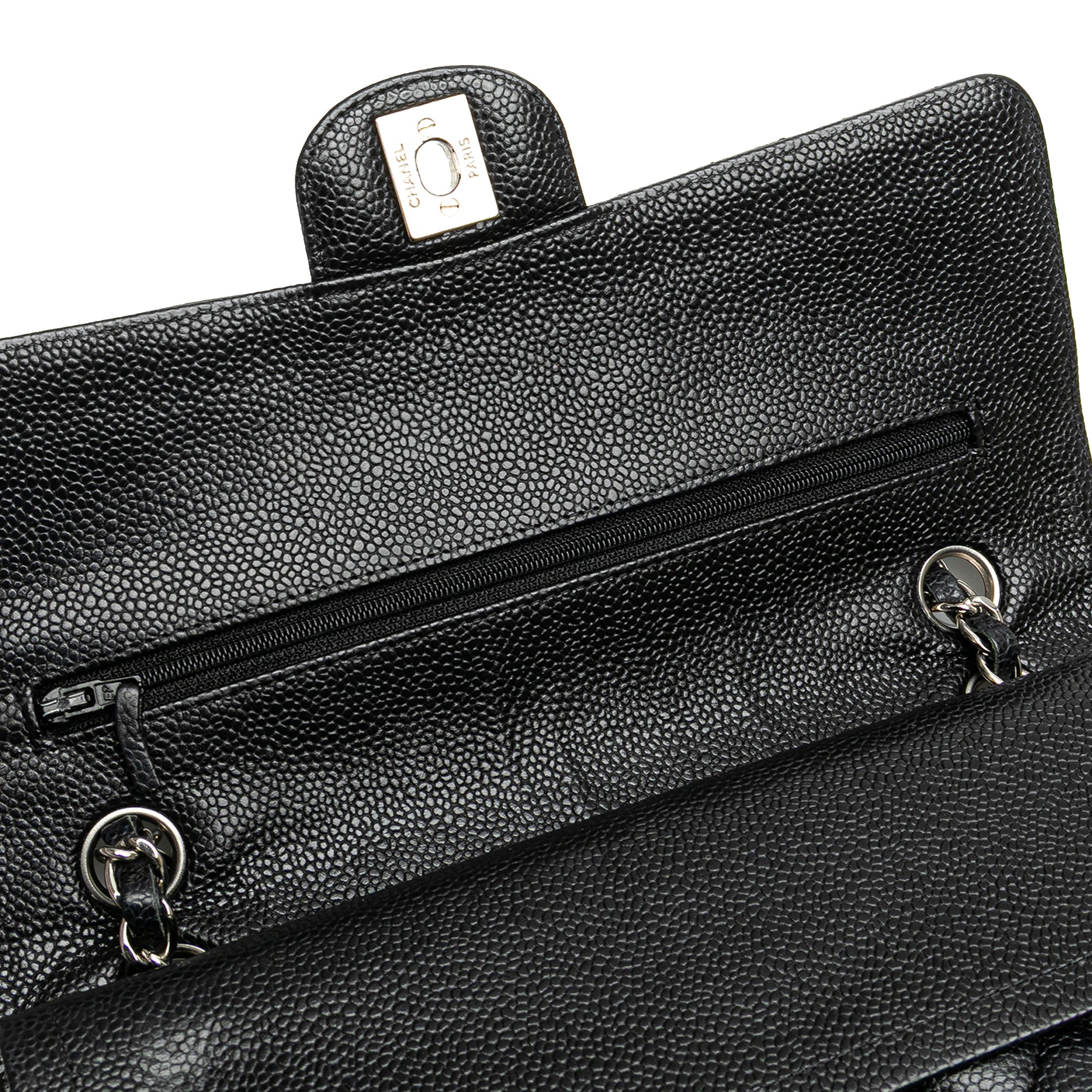 Chanel Medium Classic Caviar Double Flap - image 9