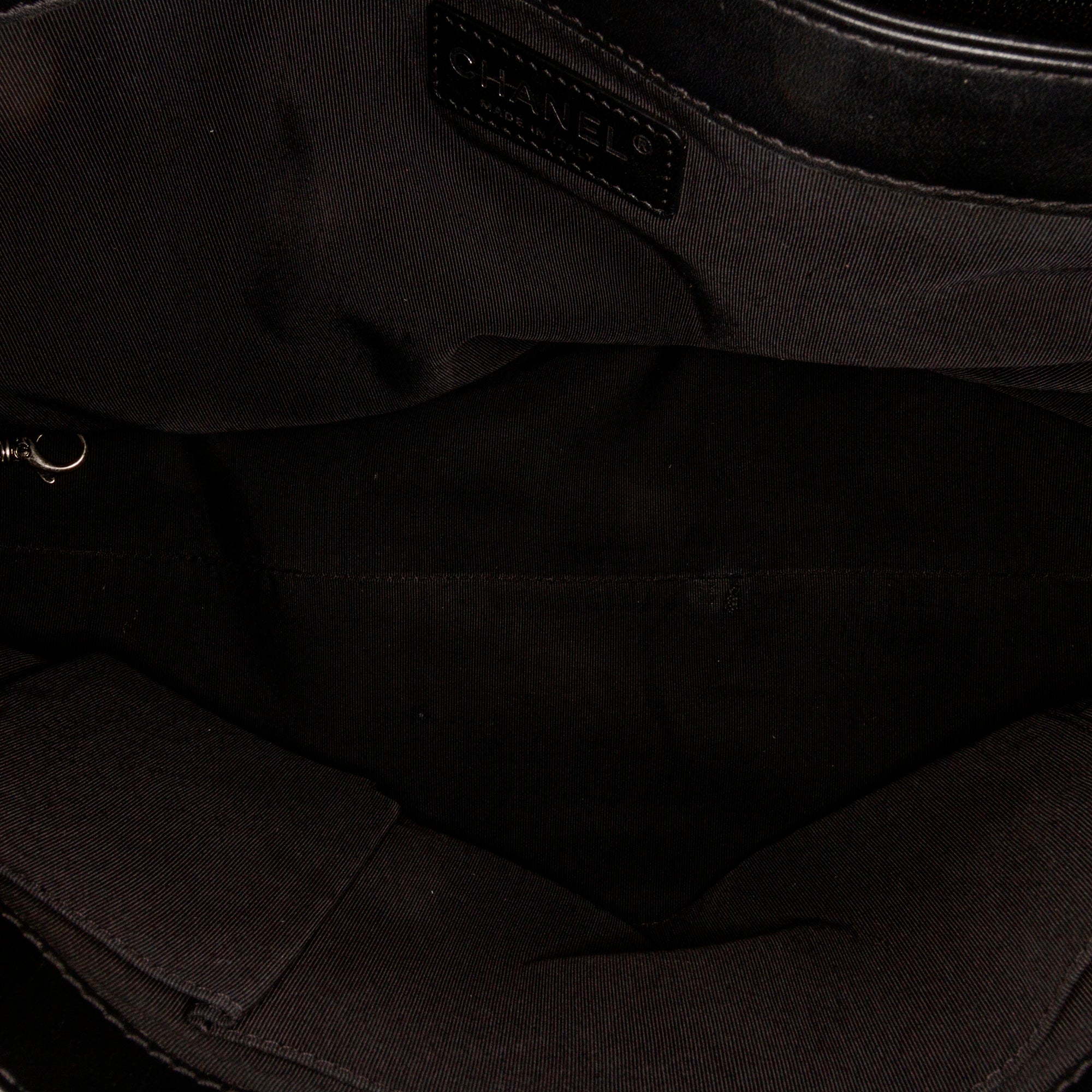 Chanel Patent Boy Reverso Shopping Tote - image 7