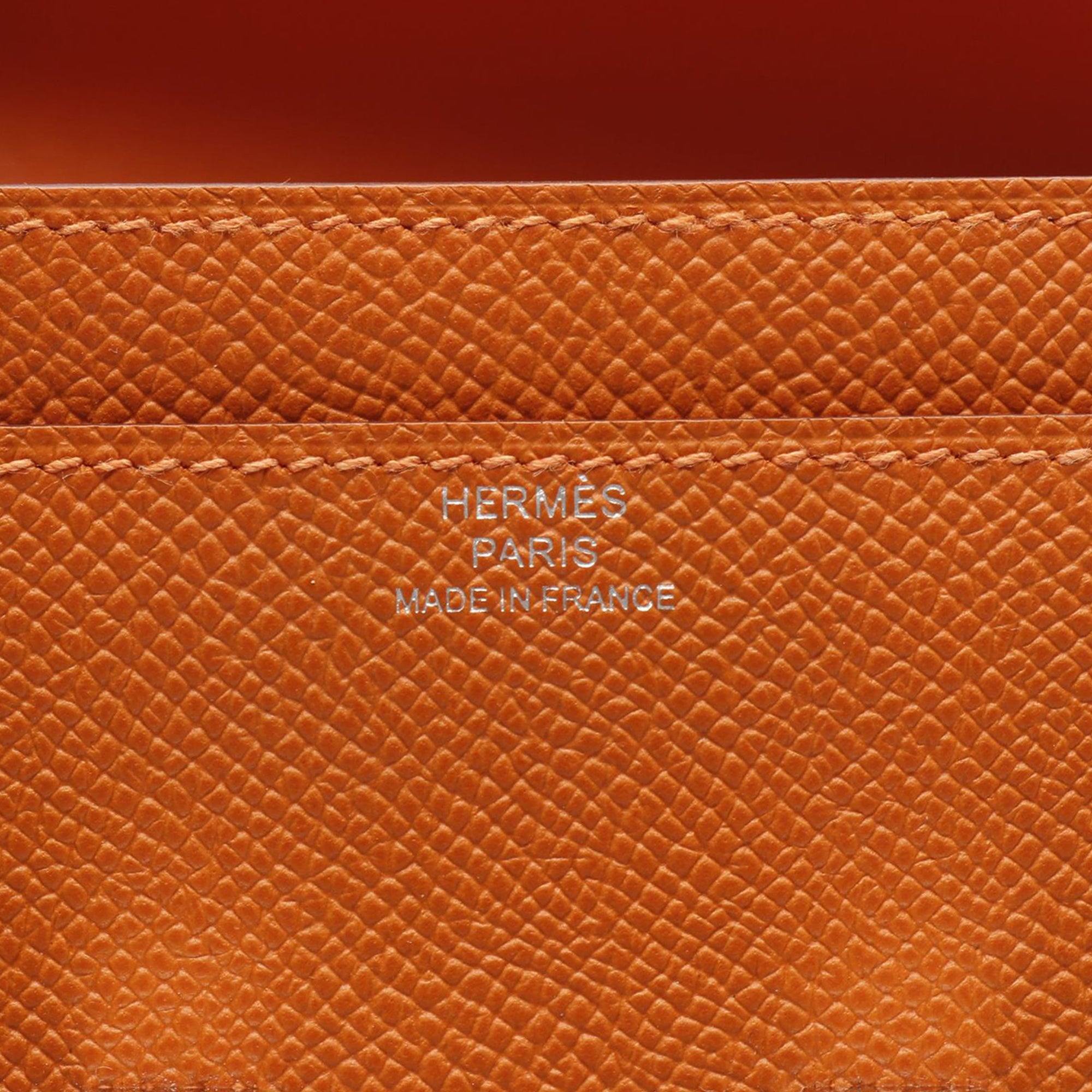 Hermès Epsom Constance Long To Go Wallet - image 4