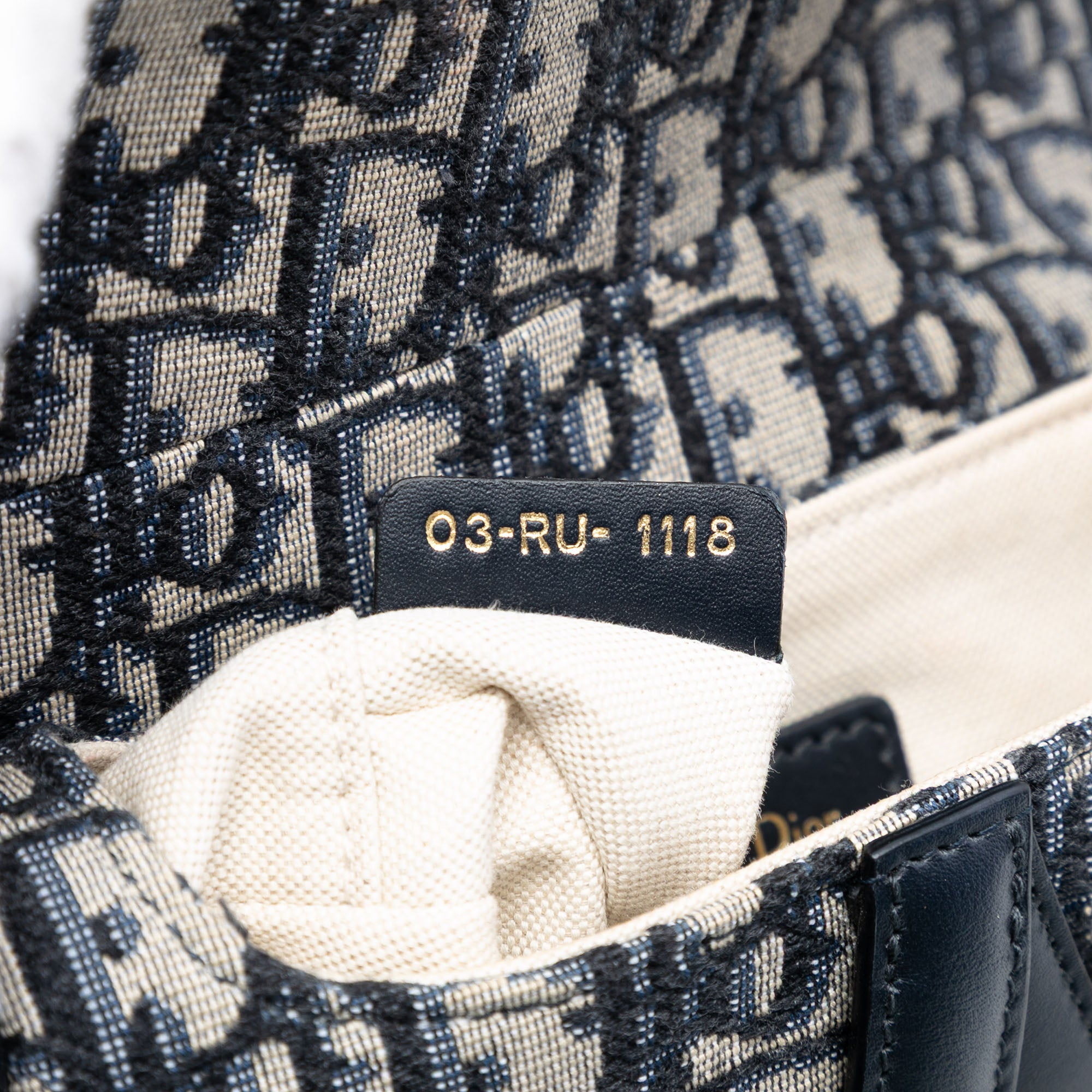 Dior Mini Oblique Canvas Saddle Bag - image 6