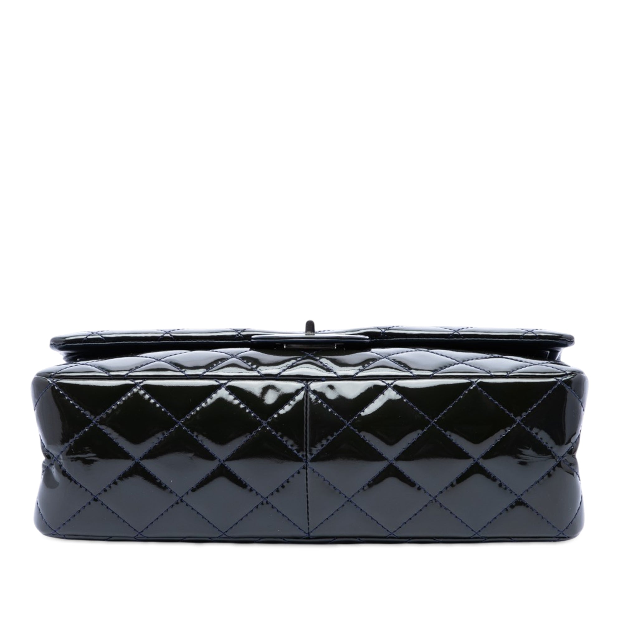 Chanel Quilted Patent Reissue 2.55 Double Flap 227 - image 3