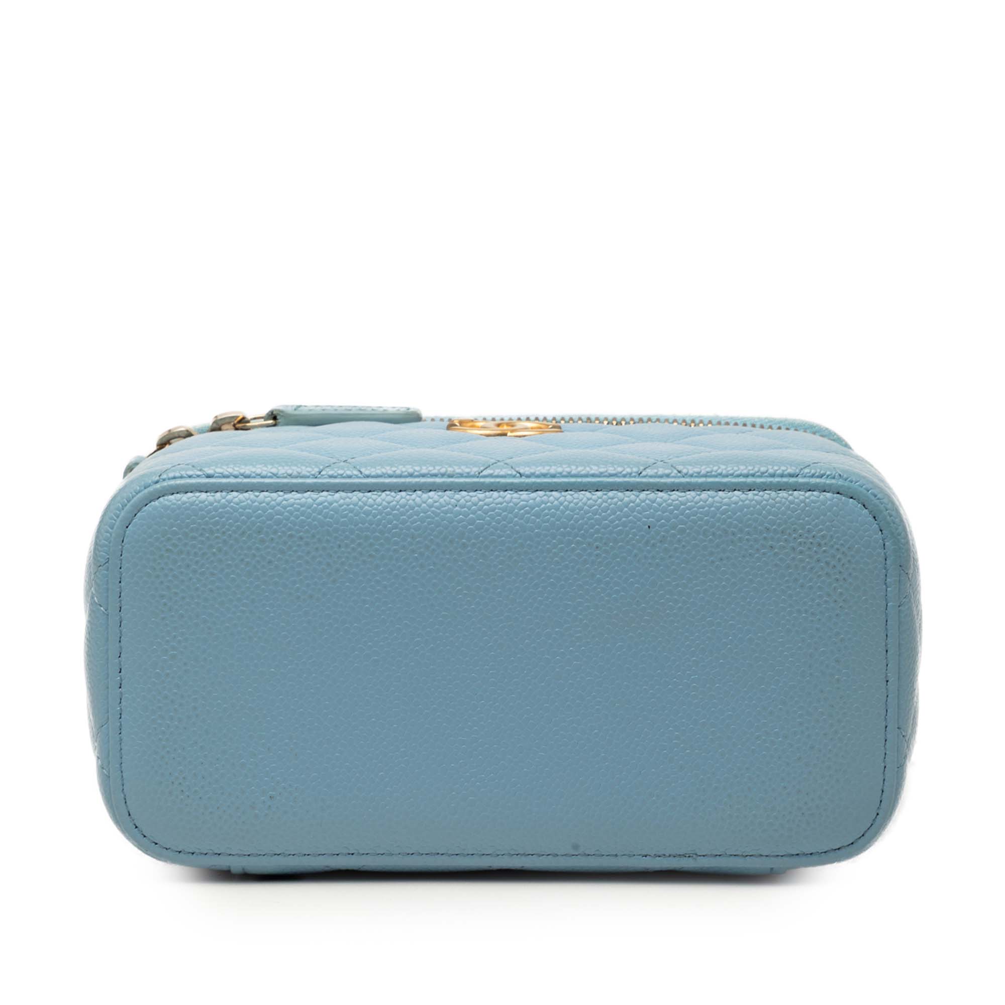 Chanel Caviar Pick Me Up Vanity Case - image 3