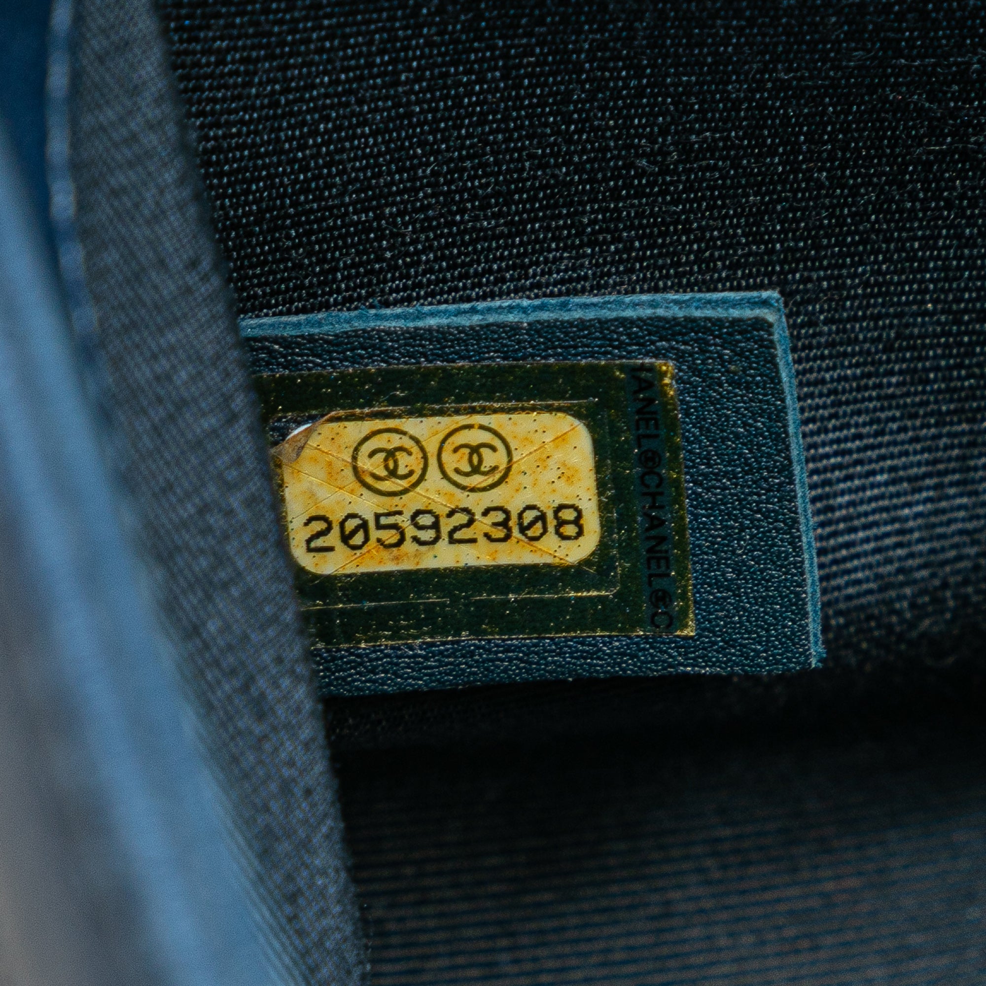 Chanel Small Quilted Perforated Metallic Lambskin Boy Flap - image 6