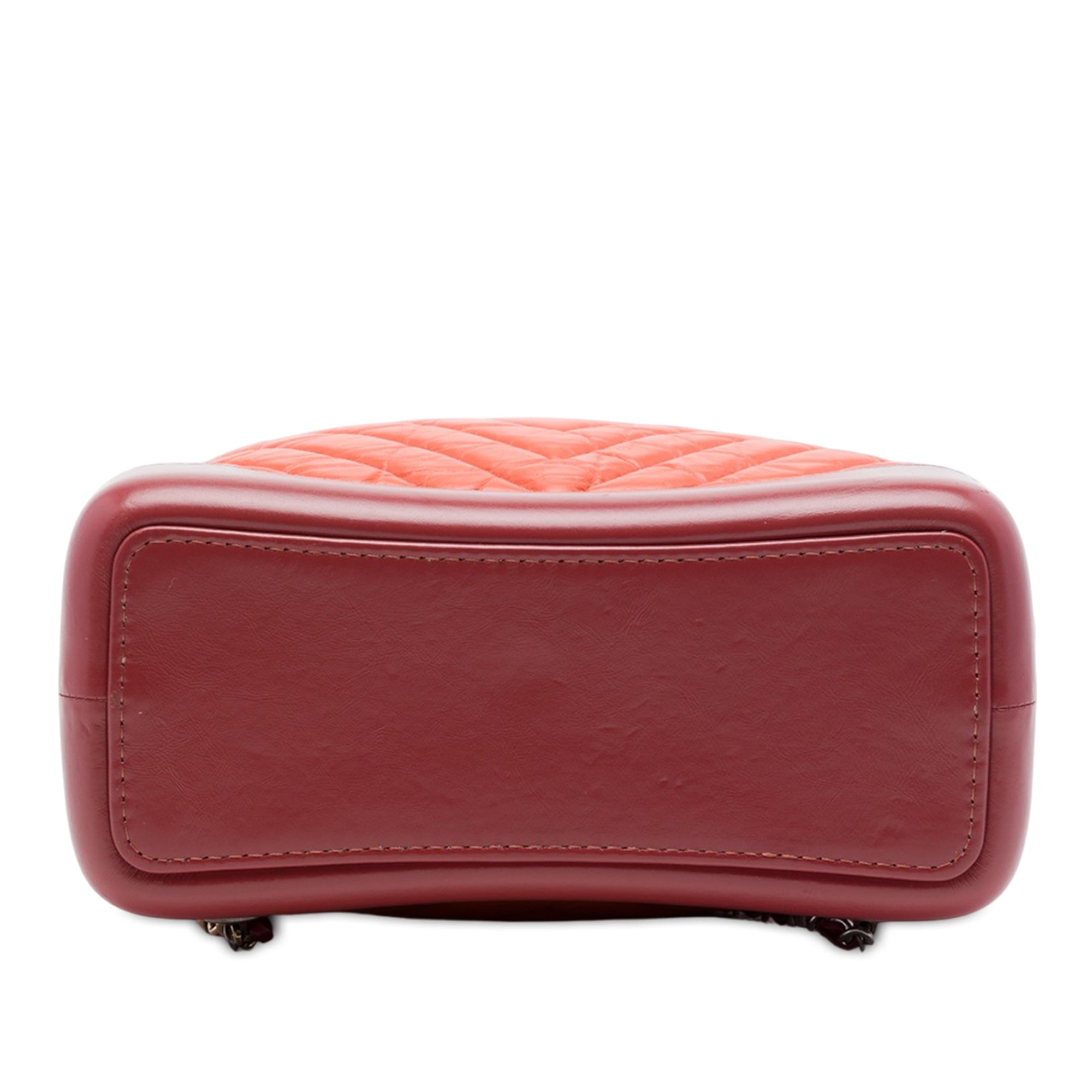 Chanel Small Bicolor Chevron Aged Calfskin Gabrielle Backpack - image 3