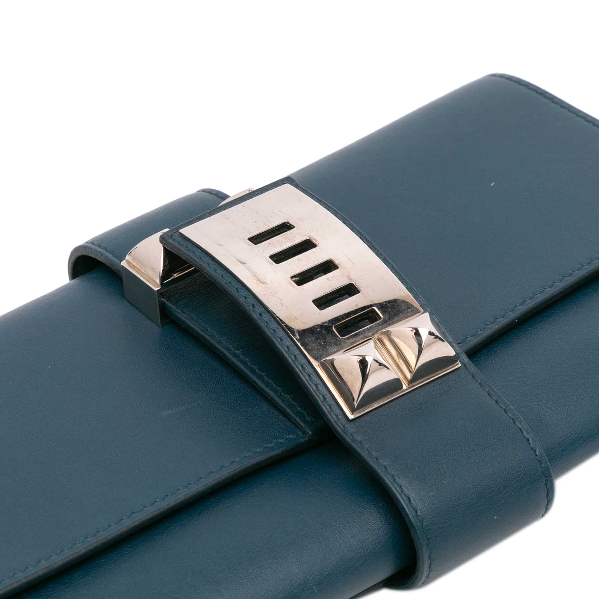 Hermès Tadelakt Medor Clutch 23 - image 7