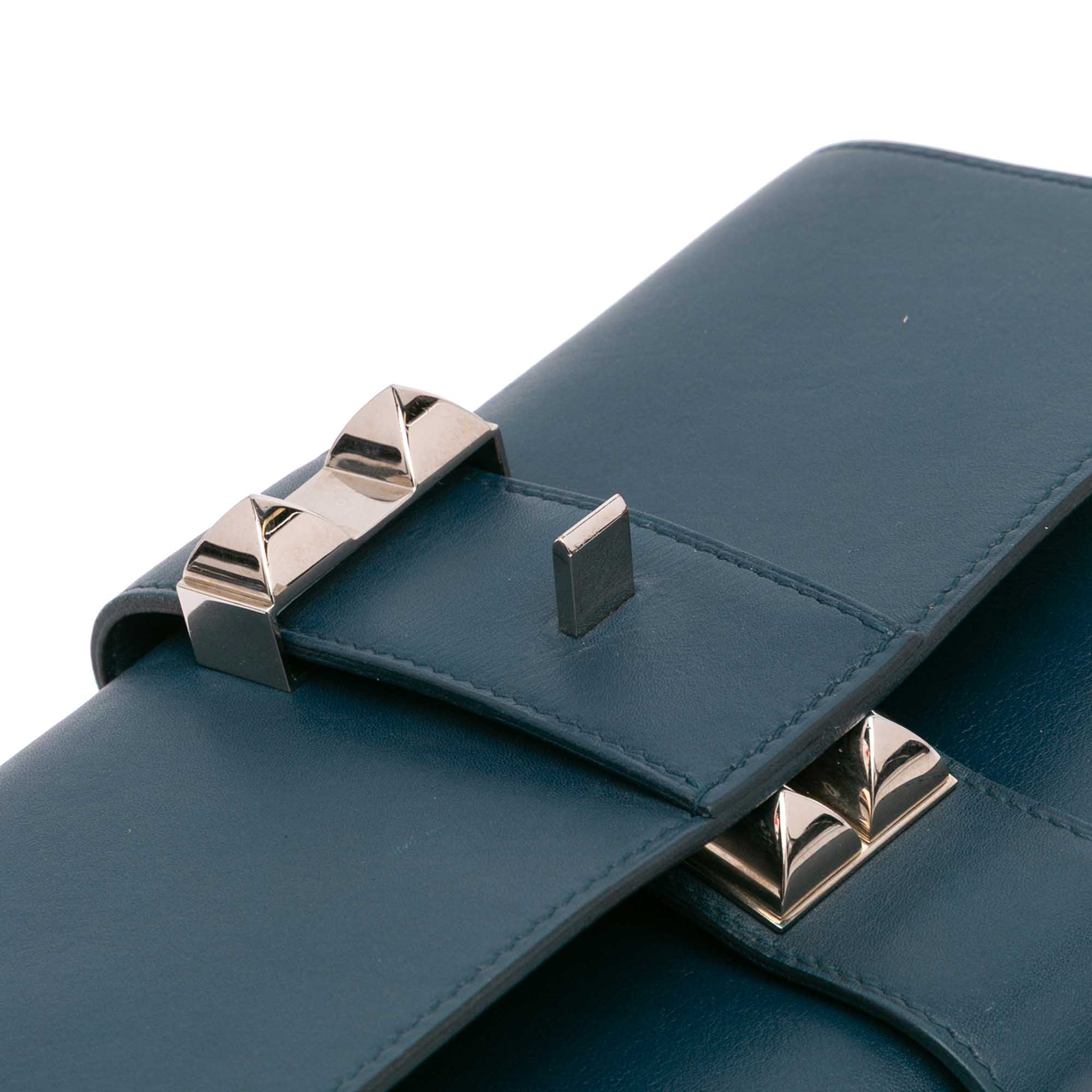 Hermès Tadelakt Medor Clutch 23 - image 8