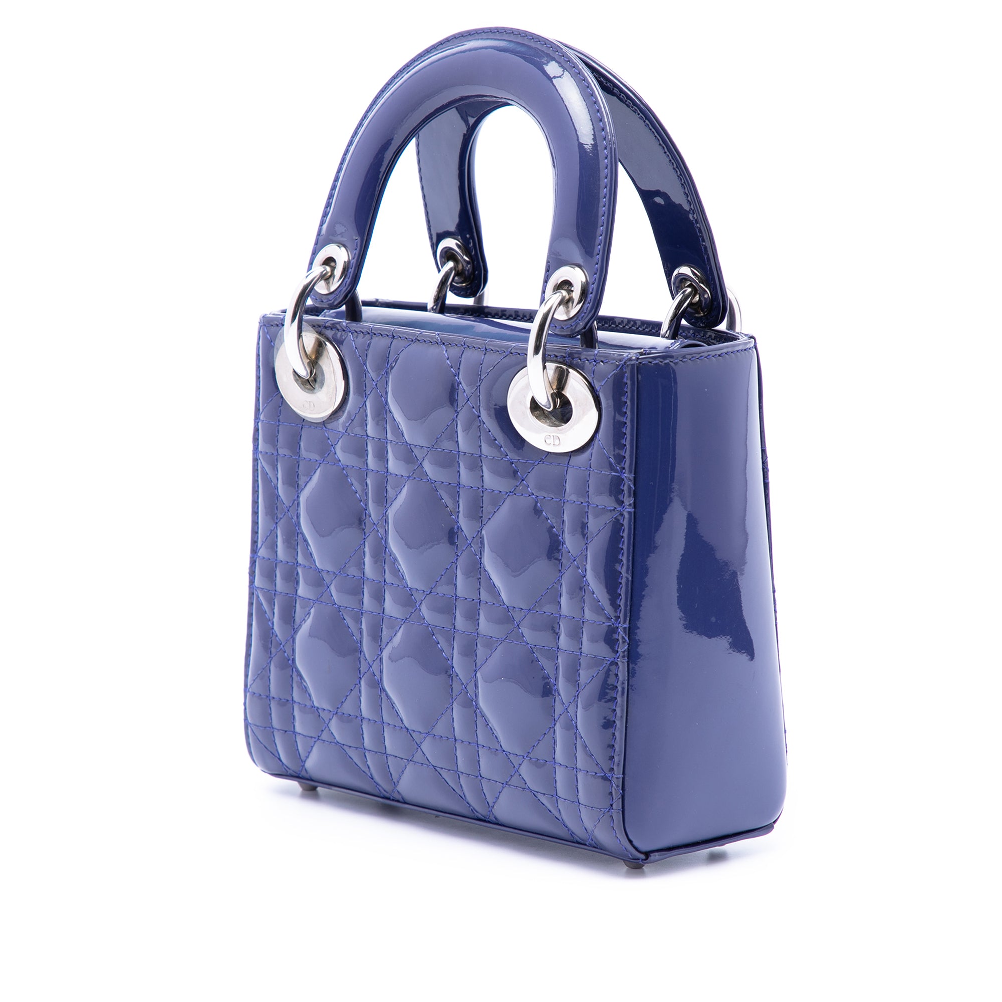 Dior Mini Patent Cannage Lady Dior - image 2