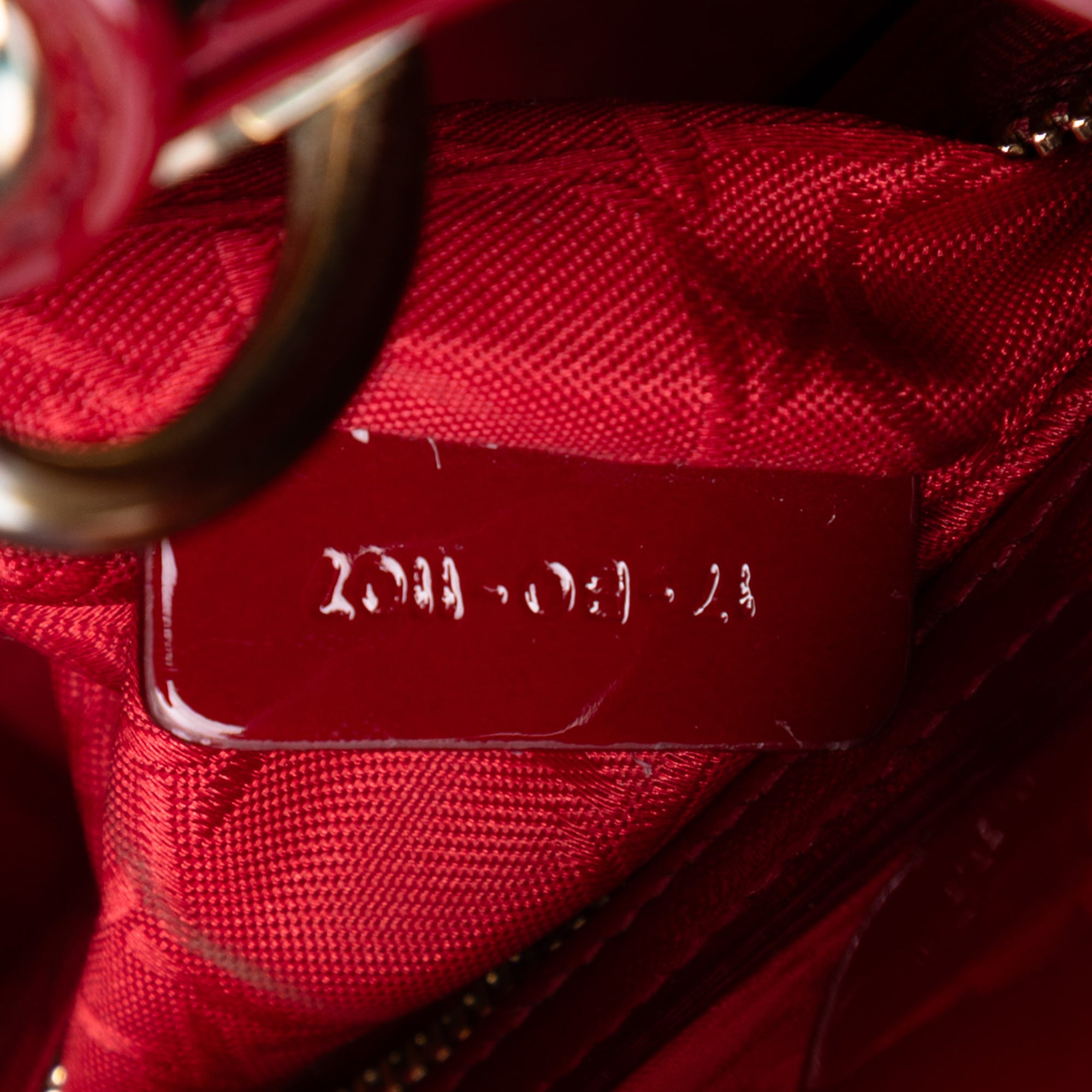 Dior Mini Patent Cannage Lady Dior - image 5