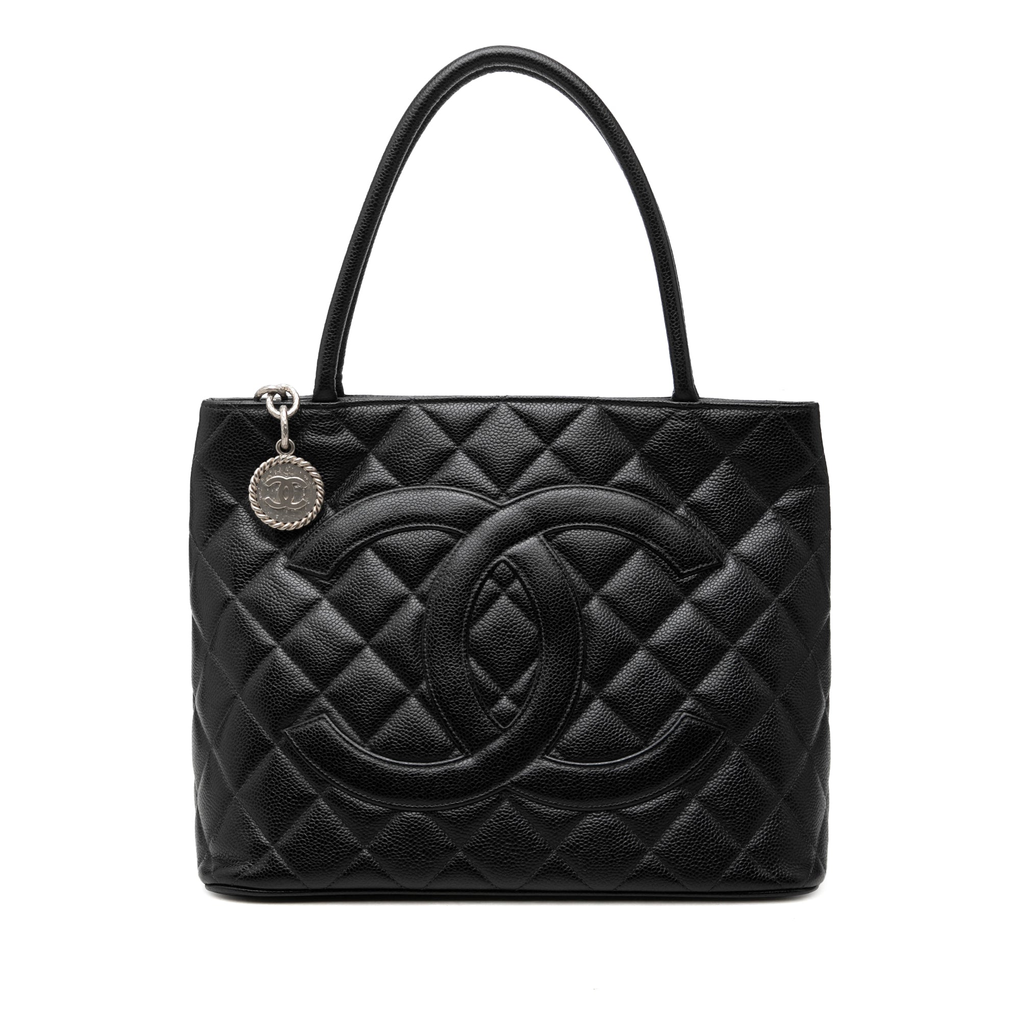 Chanel Caviar Medallion Tote - image 1