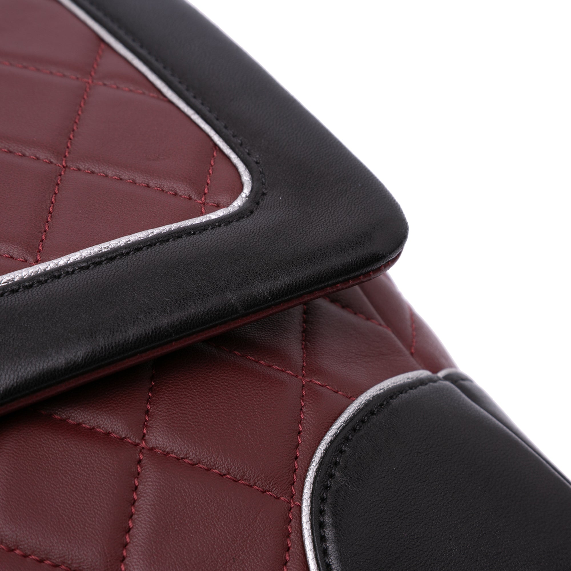 Chanel Paris-Salzburg Jumbo Bicolor Quilted Lambskin Tyrolean Flap - image 10