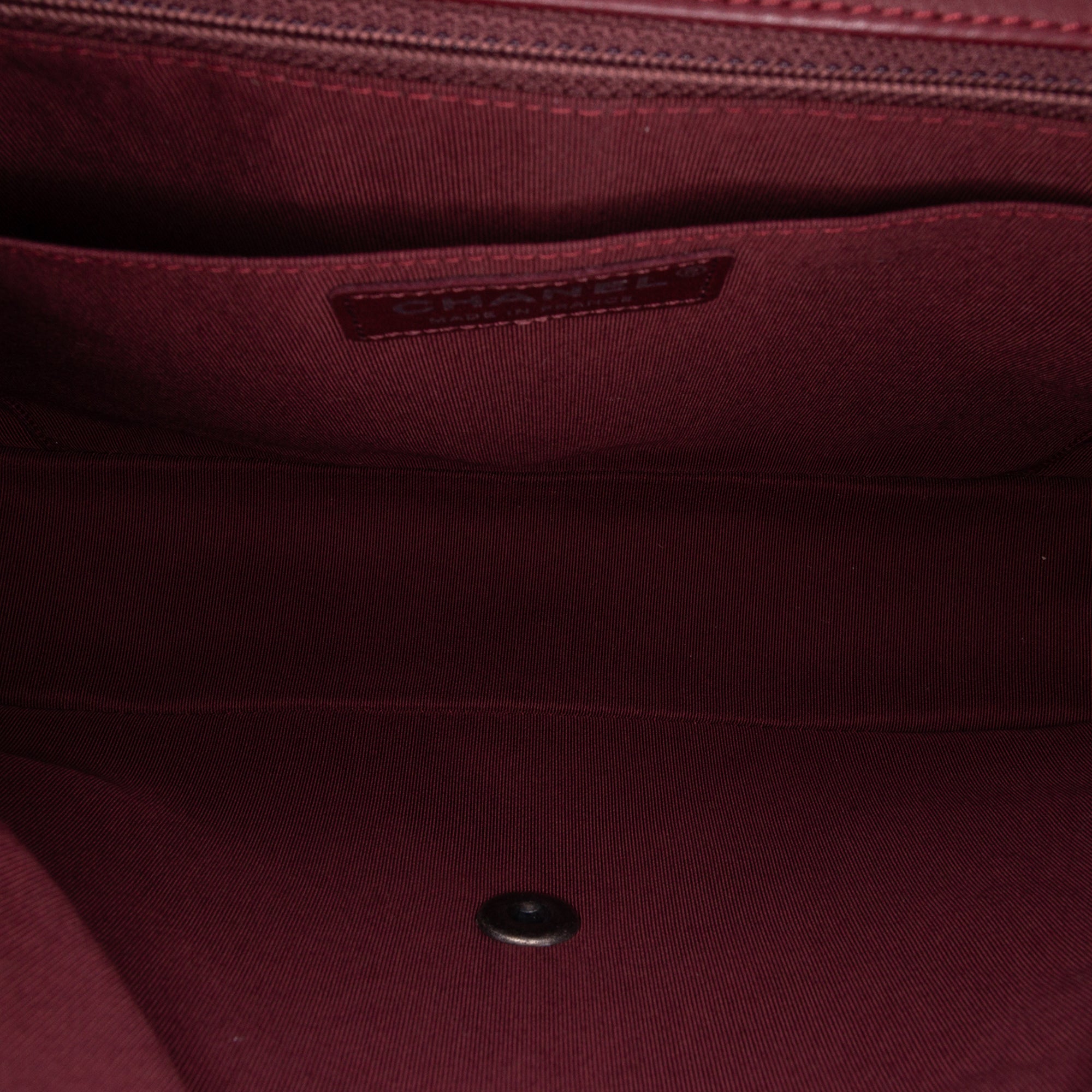 Chanel Paris-Salzburg Jumbo Bicolor Quilted Lambskin Tyrolean Flap - image 4