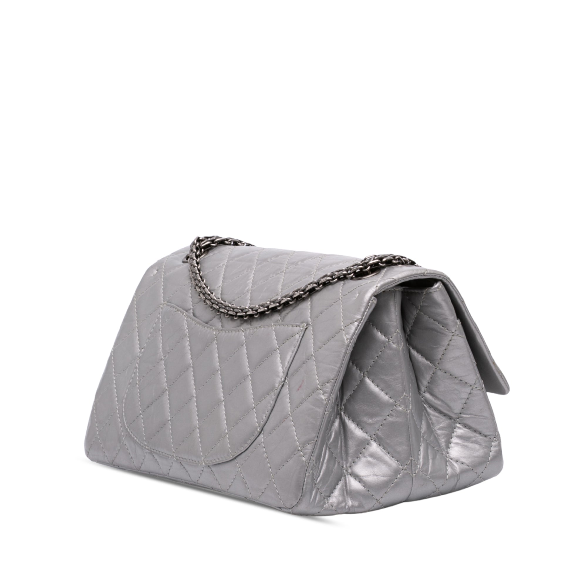 Chanel Quilted Aged Calfskin Reissue 2.55 Double Compartment Single Flap 226 - image 2