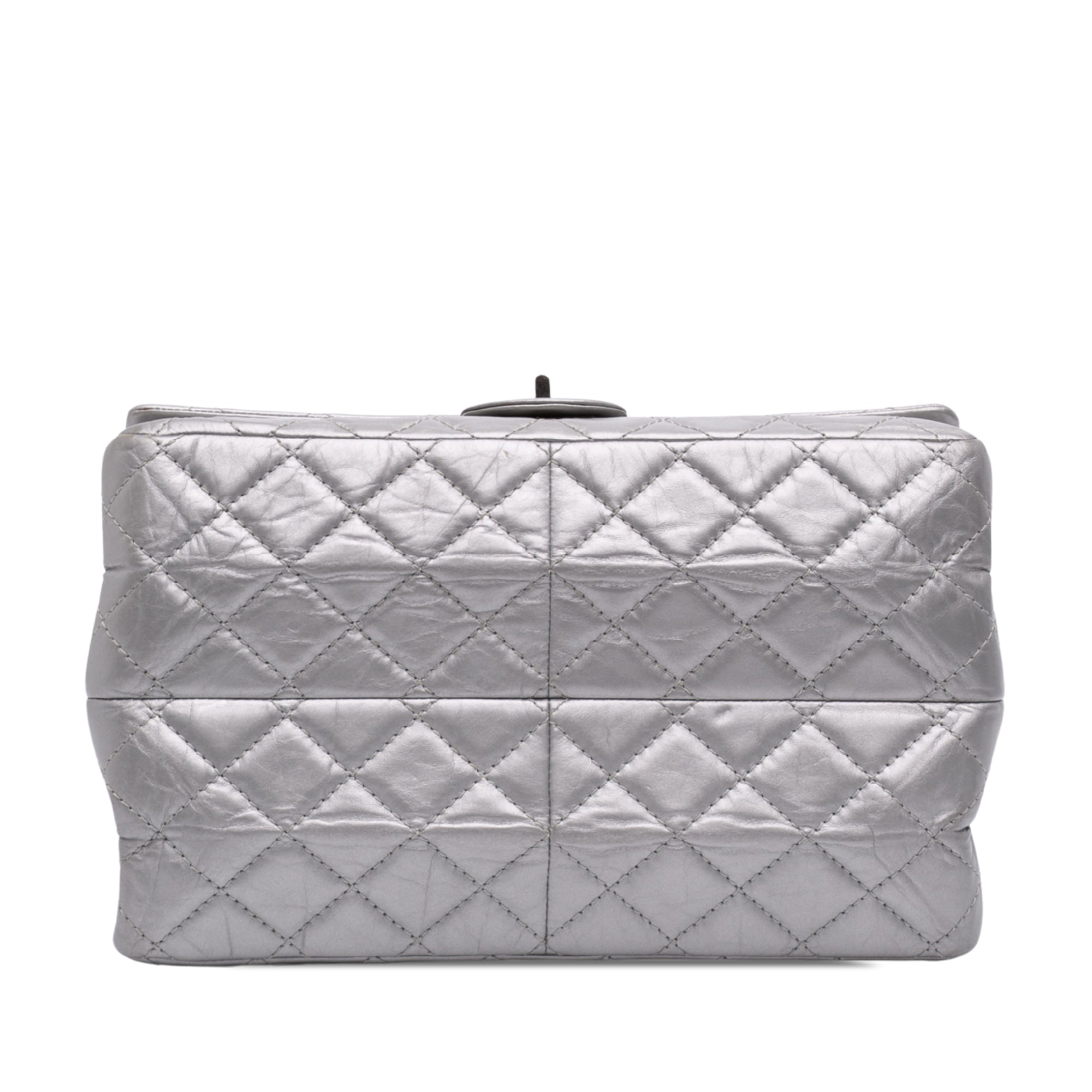 Chanel Quilted Aged Calfskin Reissue 2.55 Double Compartment Single Flap 226 - image 3