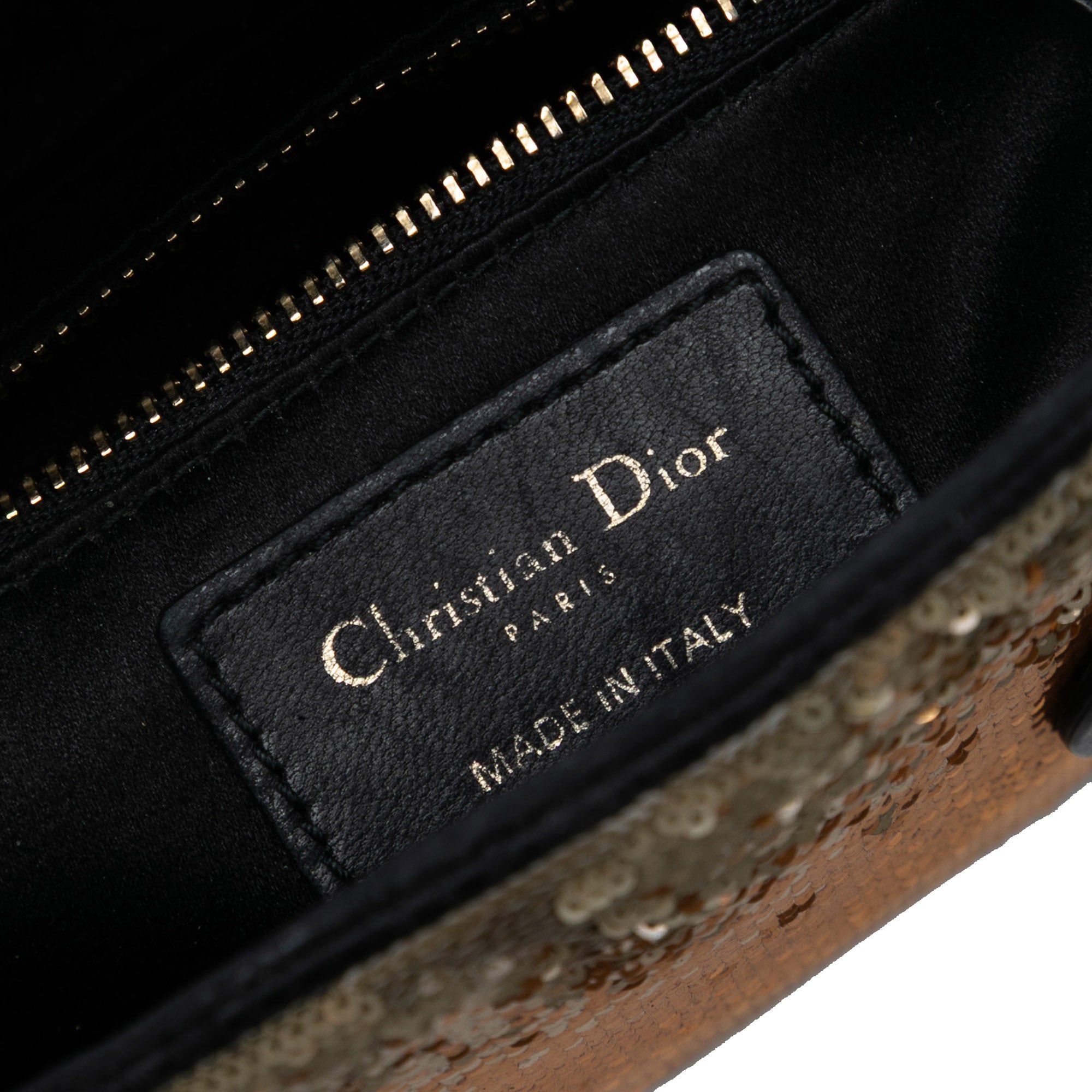 Dior Mini Satin Sequin Gradient Lady Dior - image 5