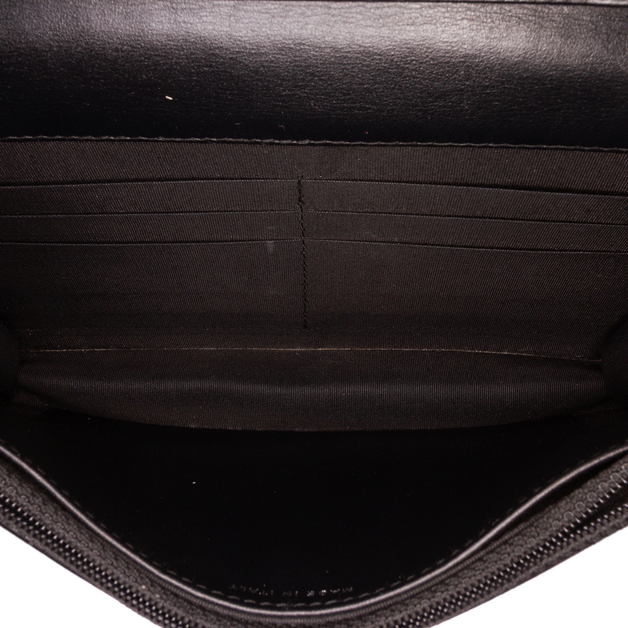 Chanel Diagonal Chevron Calfskin Tassel Wallet On Chain - image 4