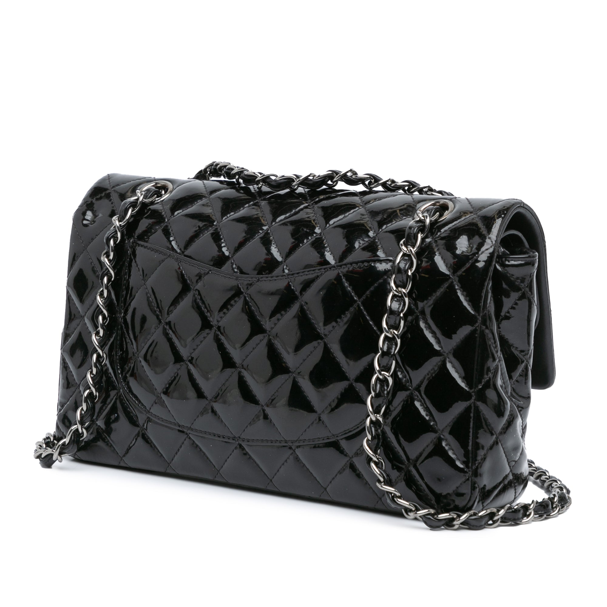 Chanel Medium Classic Patent Double Flap - image 2