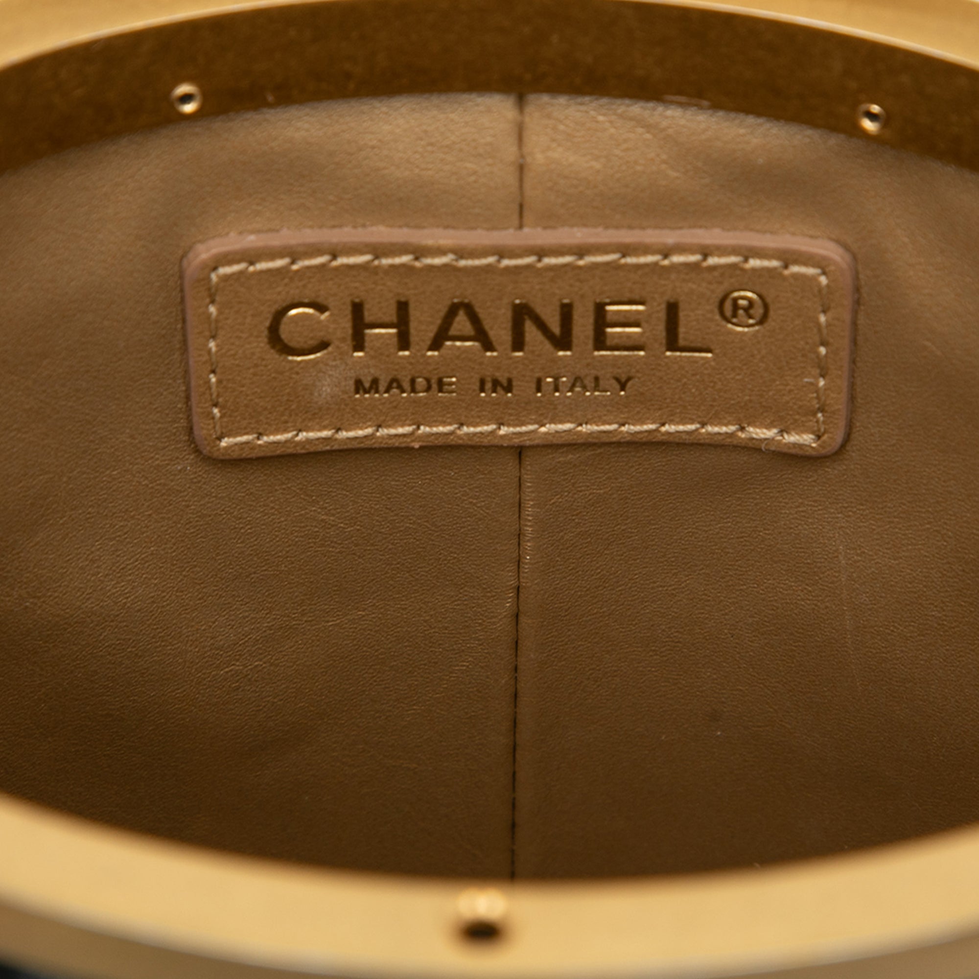 Chanel Small Quilted Lambskin Crown Box Bag - image 5