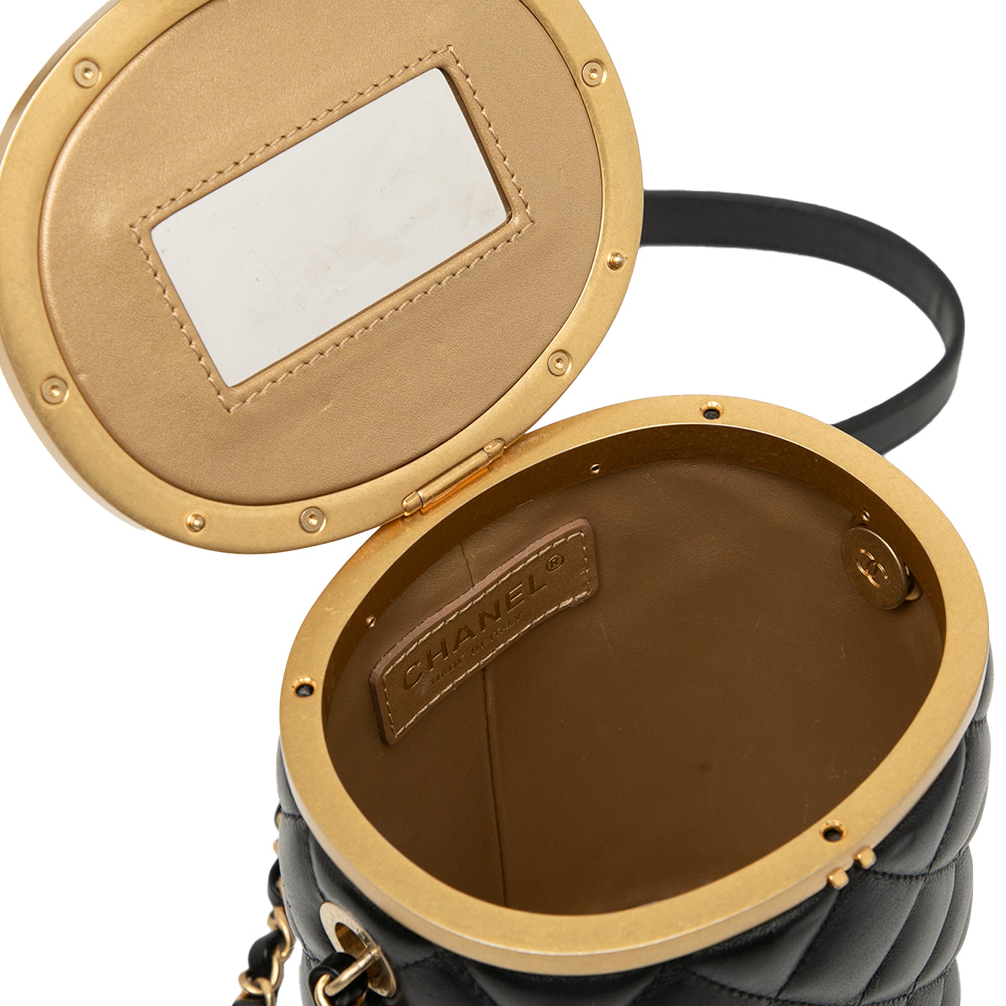 Chanel Small Quilted Lambskin Crown Box Bag - image 7