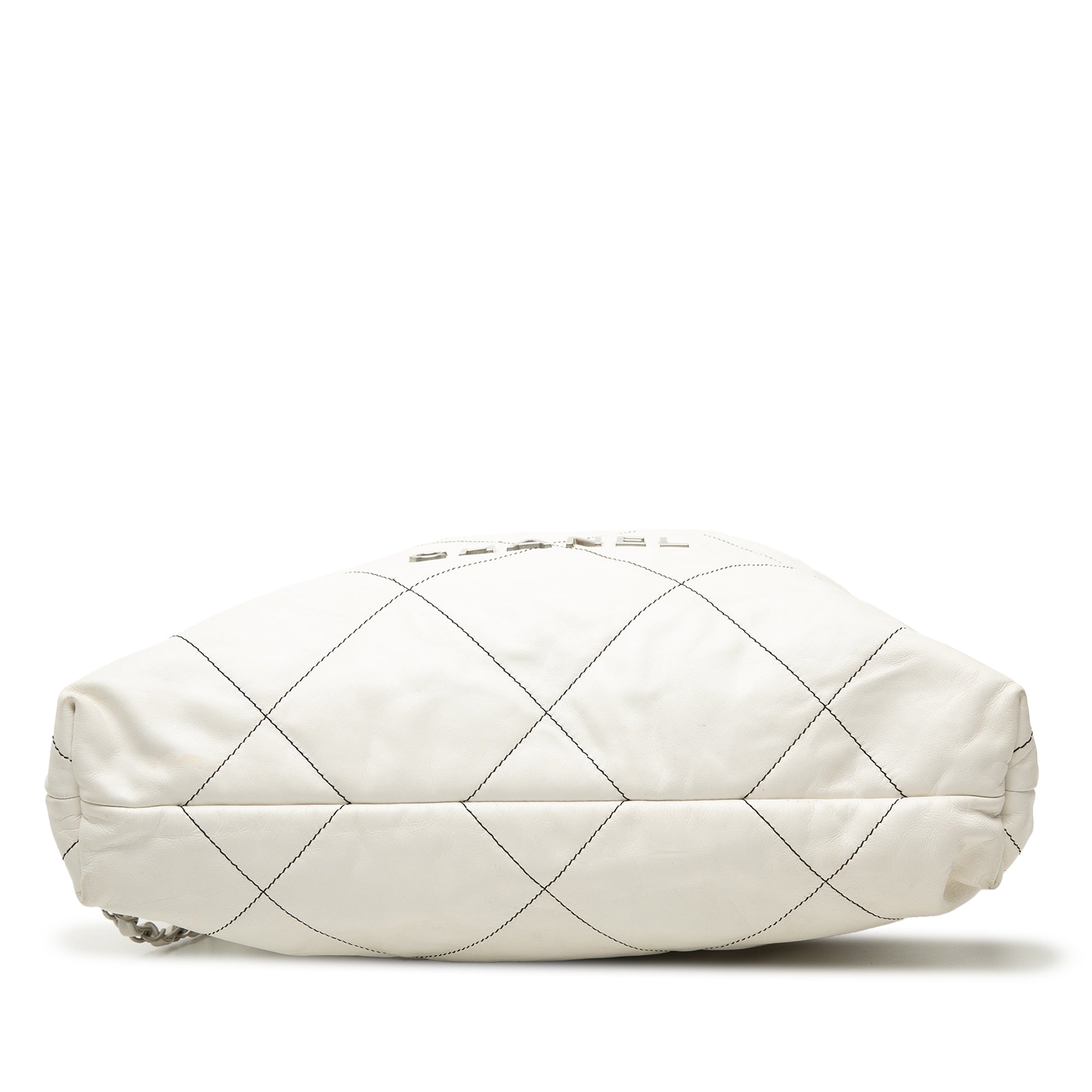 Chanel Large Quilted Shiny Calfskin 22 Backpack - image 3