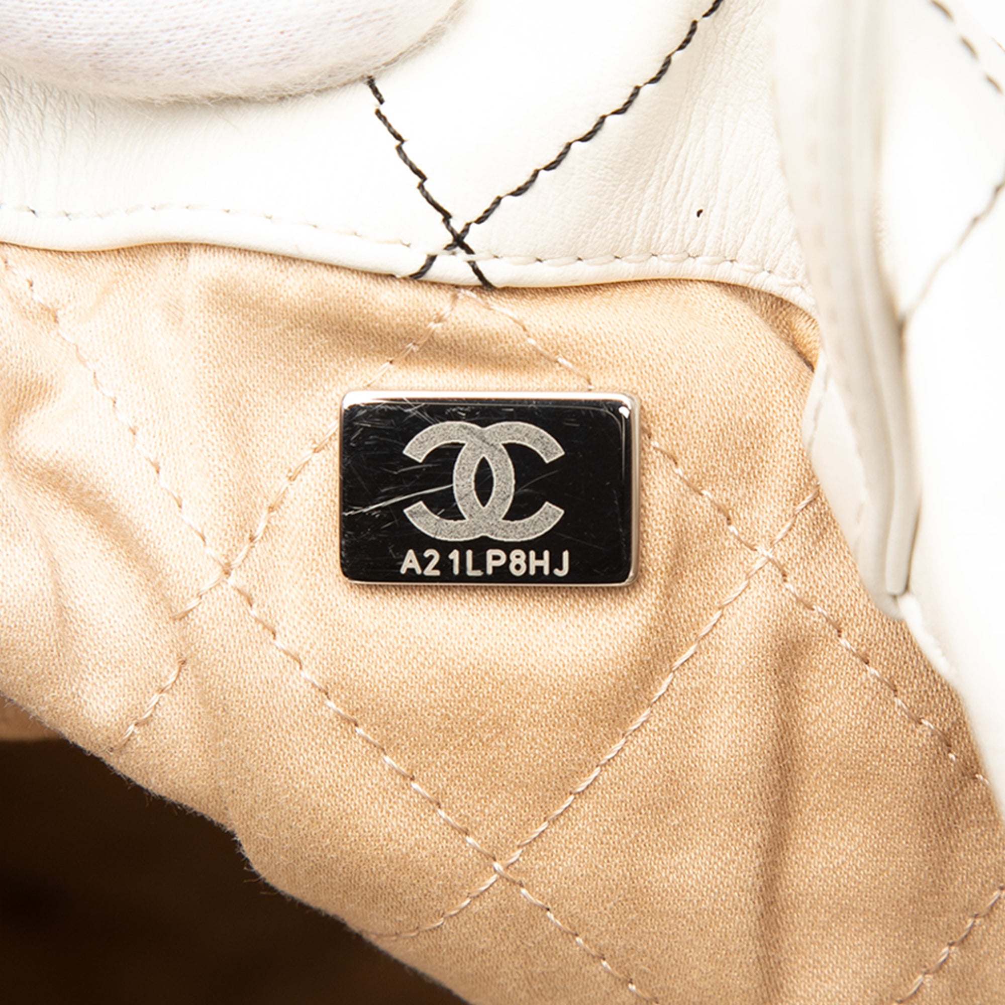 Chanel Large Quilted Shiny Calfskin 22 Backpack - image 6