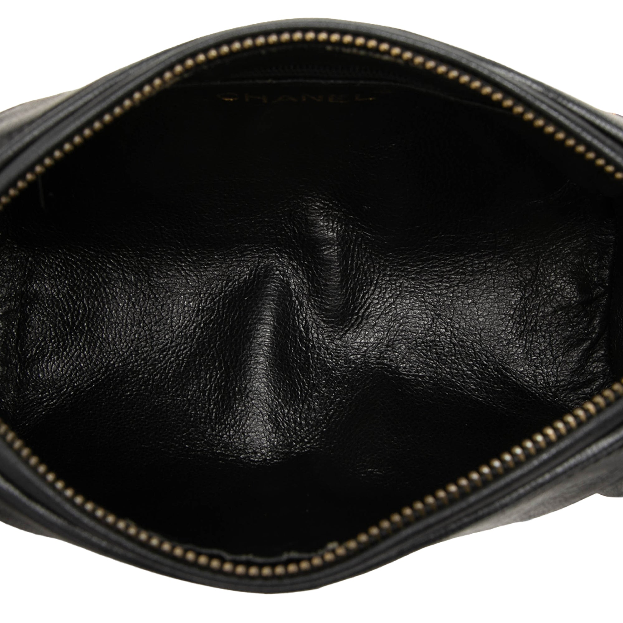 Chanel Quilted Lambskin Tassel Barrel Crossbody - image 4